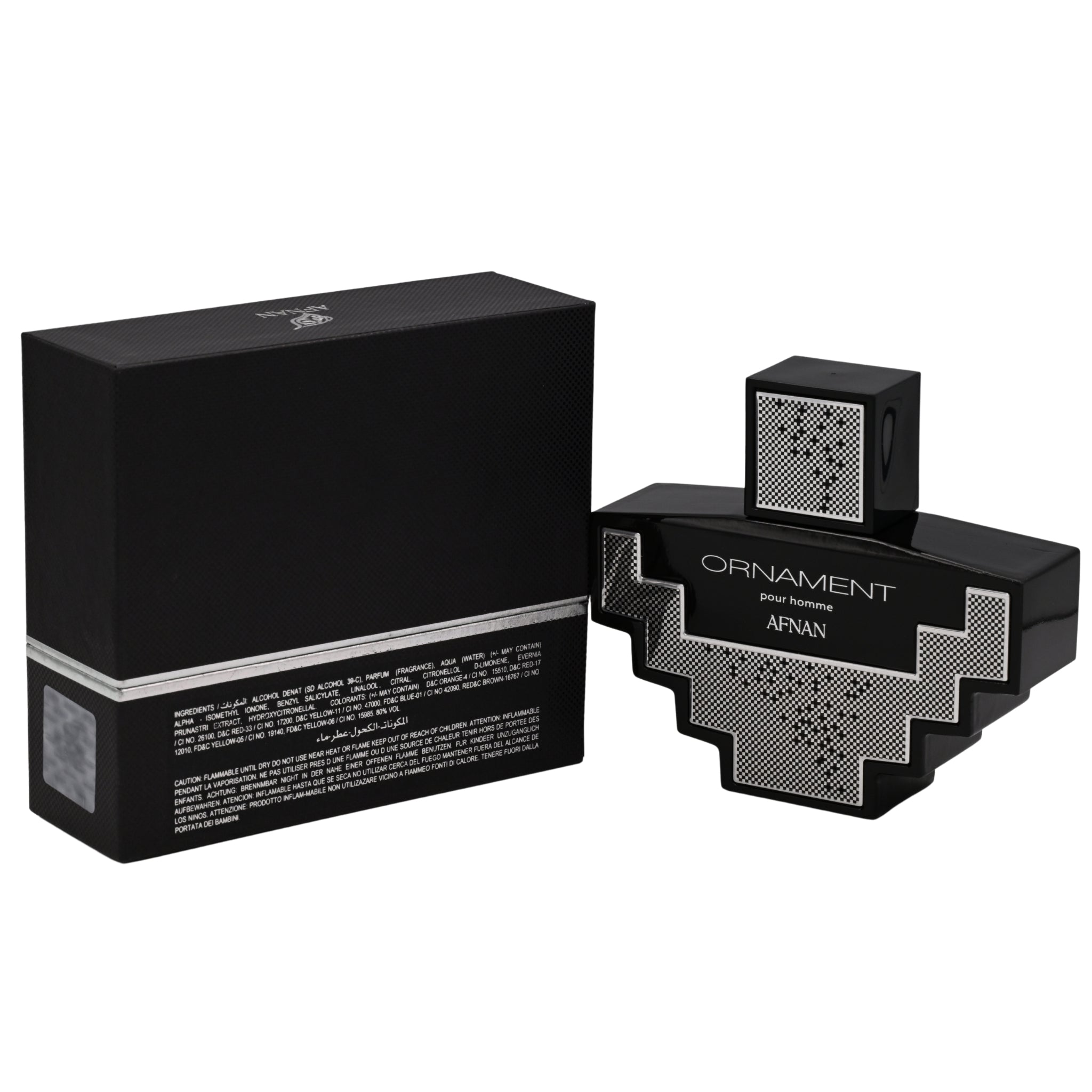 Ornament Pour Homme by Afnan 3.3 / 3.4 oz EDP Cologne for Men New In Box
