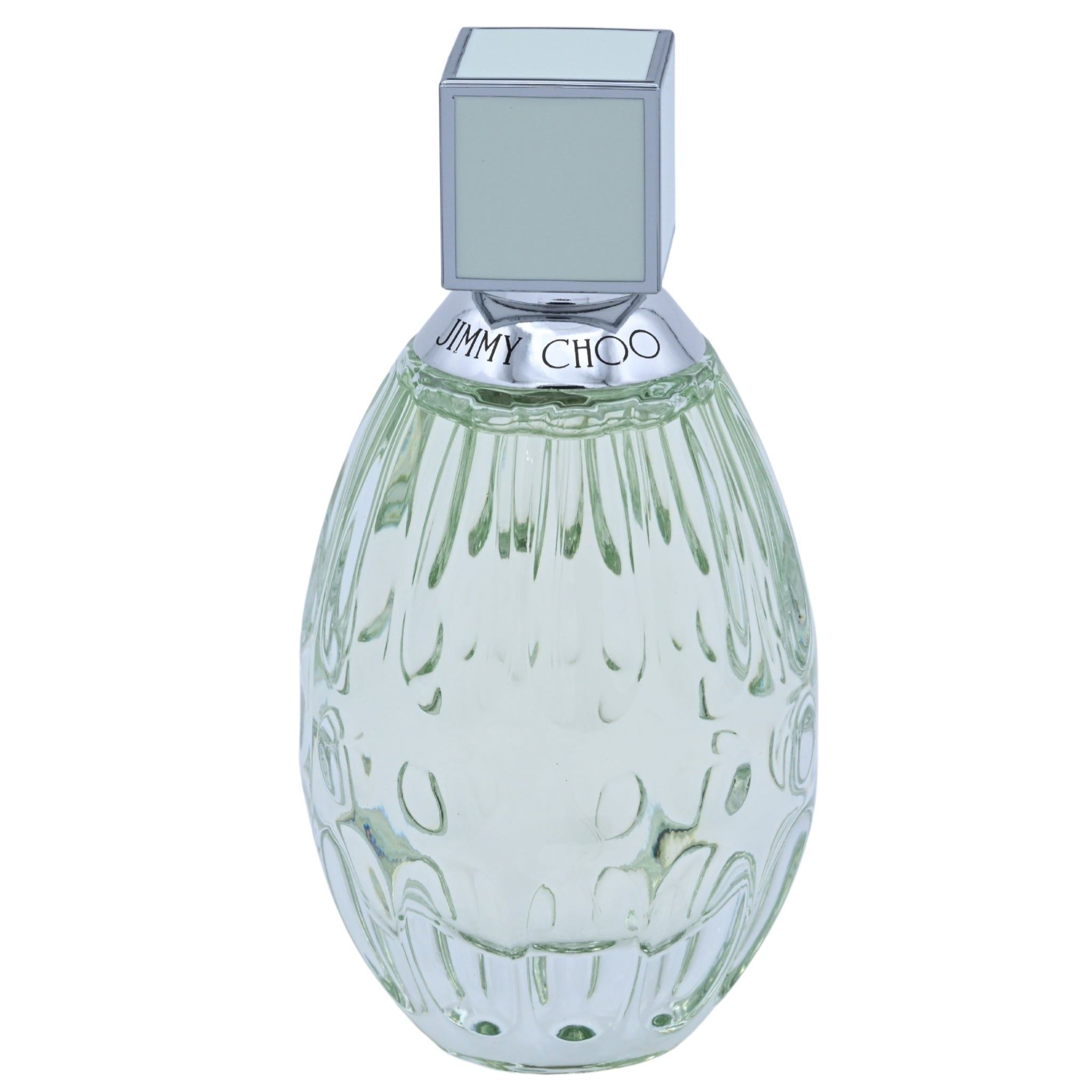 Jimmy Choo perfume bottle on a white background