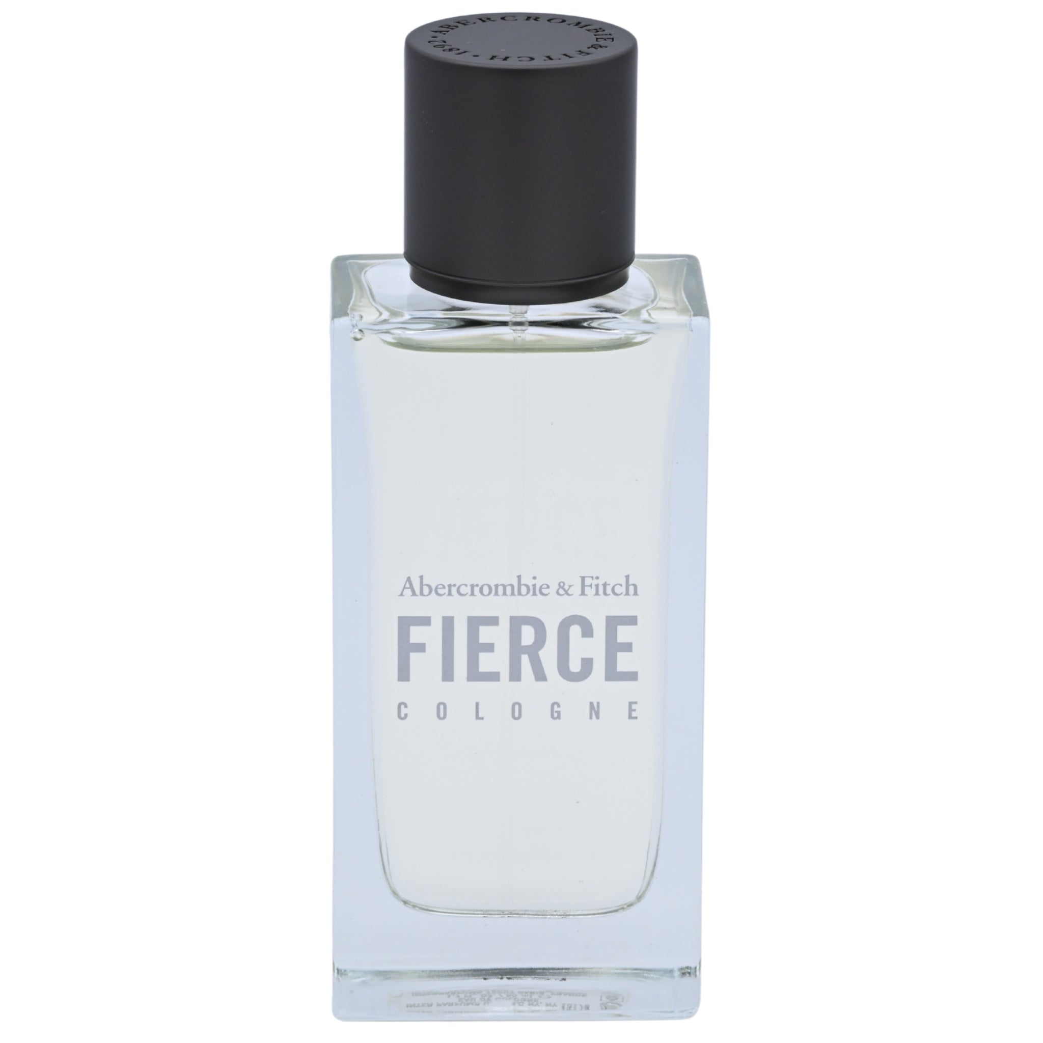 Abercrombie & Fitch Fierce cologne bottle on a white background