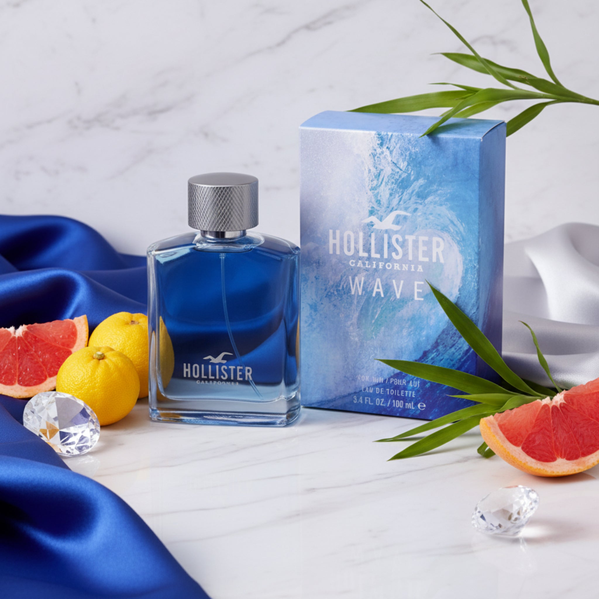 WAVE By Hollister California for him 3.4 oz 3.3 edt cologne New In Box