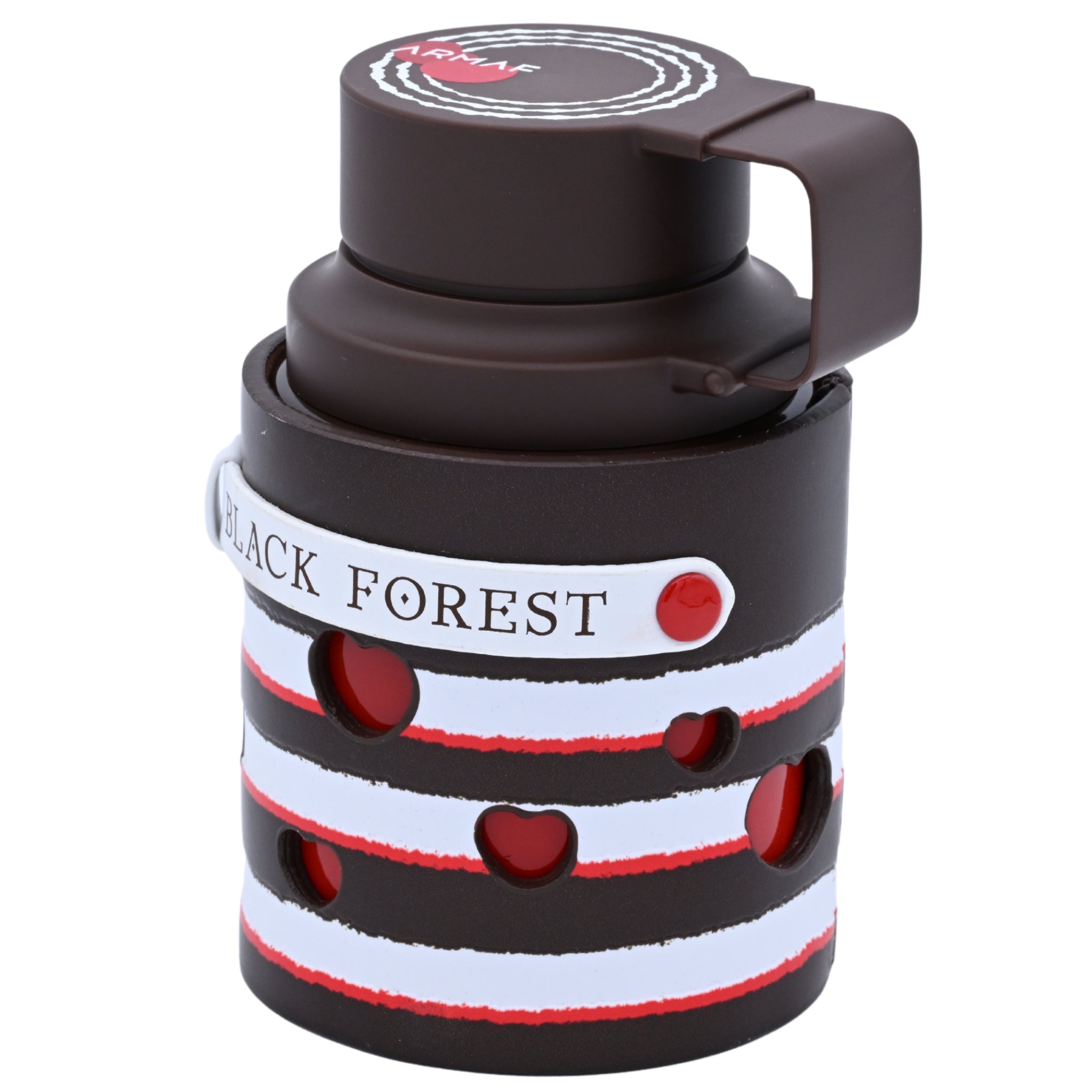 Black thermos with 'Black Forest' branding on a white background