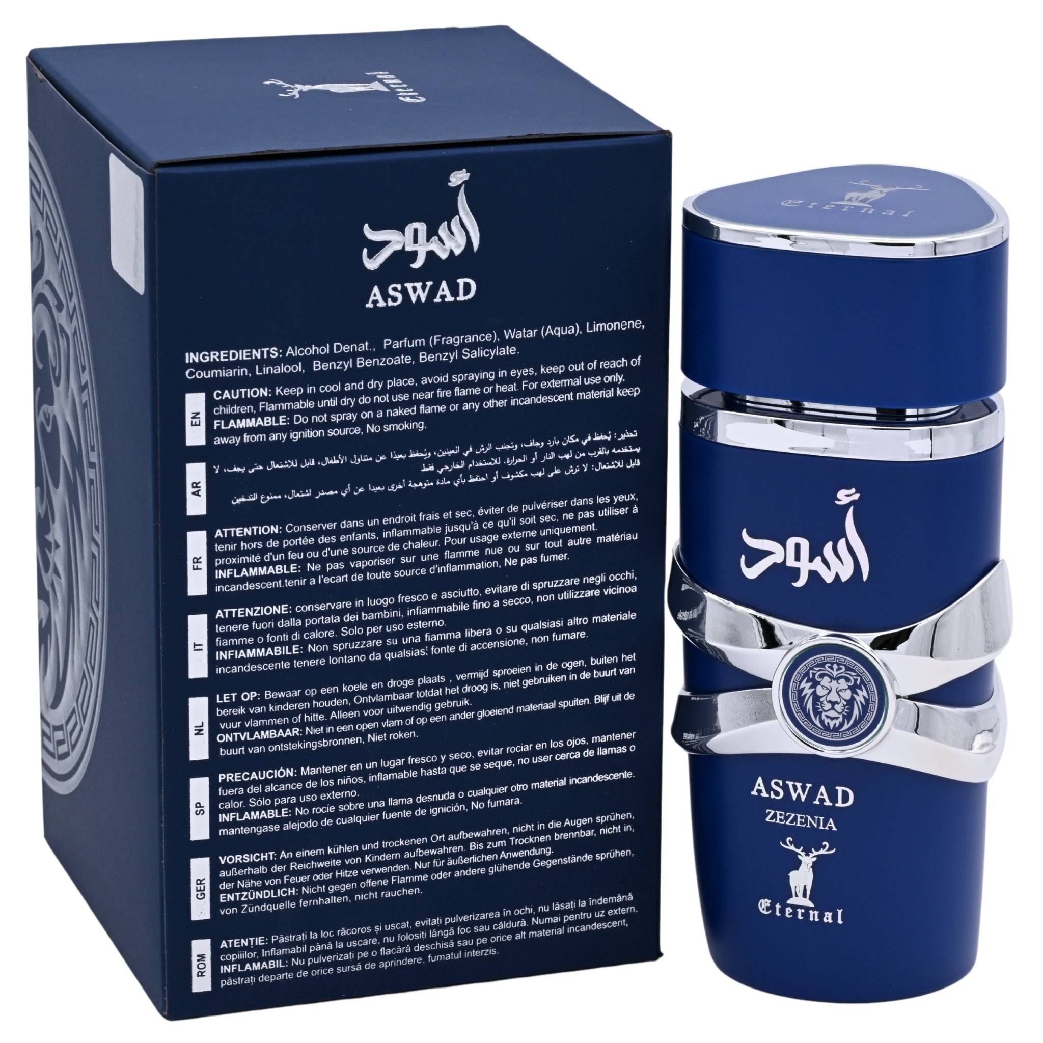 Khalis Zezenia Aswad Eternal Collection EDP Spray Women 3.4 oz 100ml New Box