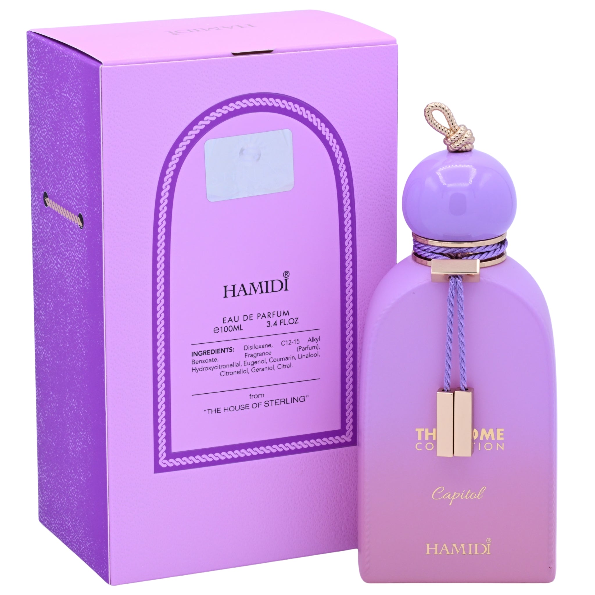 Hamidi The Dome Capital EDP Spray Women 3.4 oz 100ml New Box