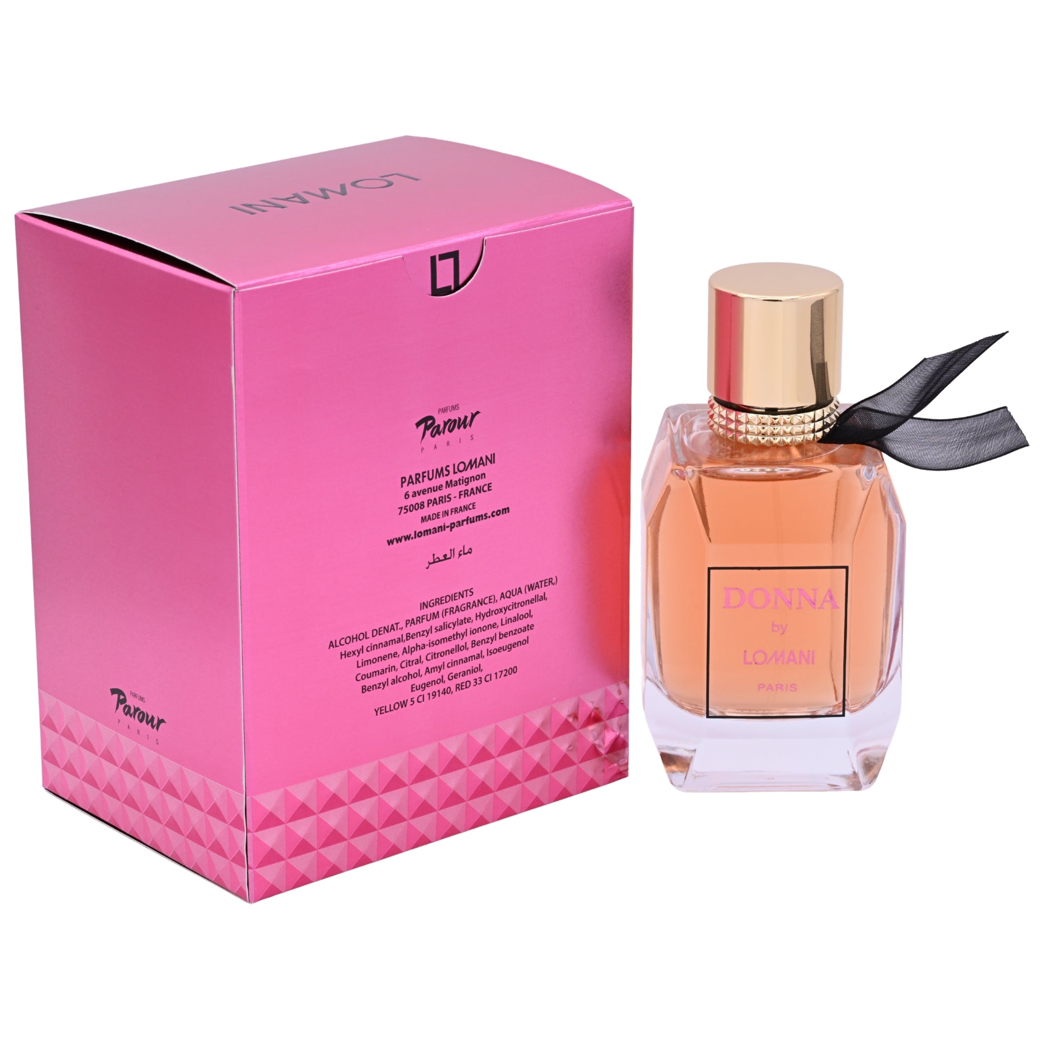 Lomani Donna Eau de Parfum (EDP) Spray for Women 3.4 oz New Retail Box