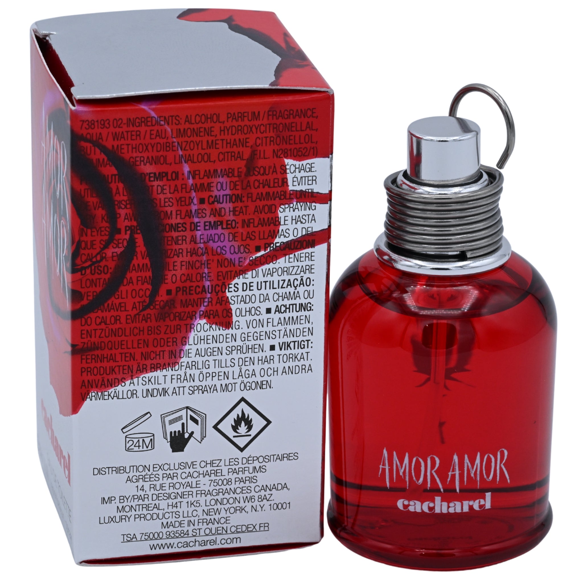 Cacharel Amor EDT Spray Women 1 oz 30ml