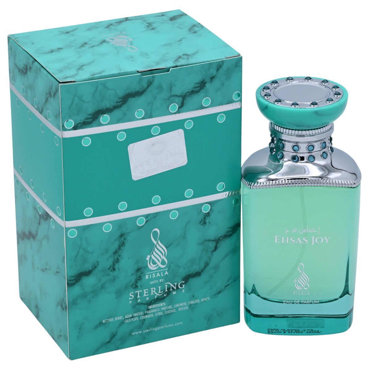 Risala Ehsas Joy Eau de Parfum Spray for Unisex 3.4 oz (New Retail Box)