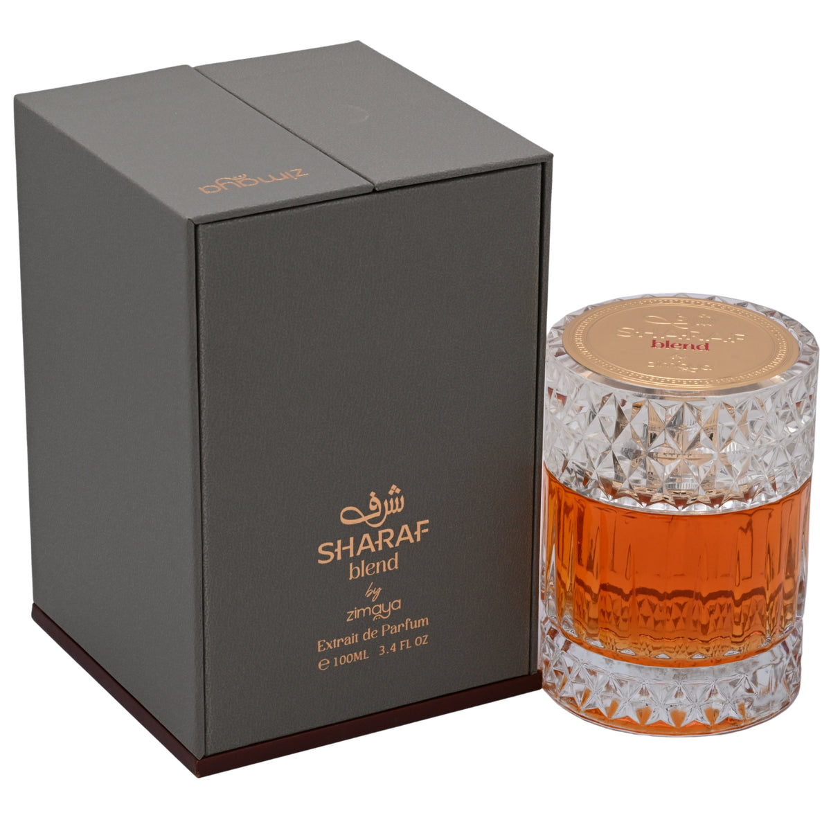 Zimaya Sharaf Blend by Afnan Eau de Parfum Spray for Men 3.4 oz