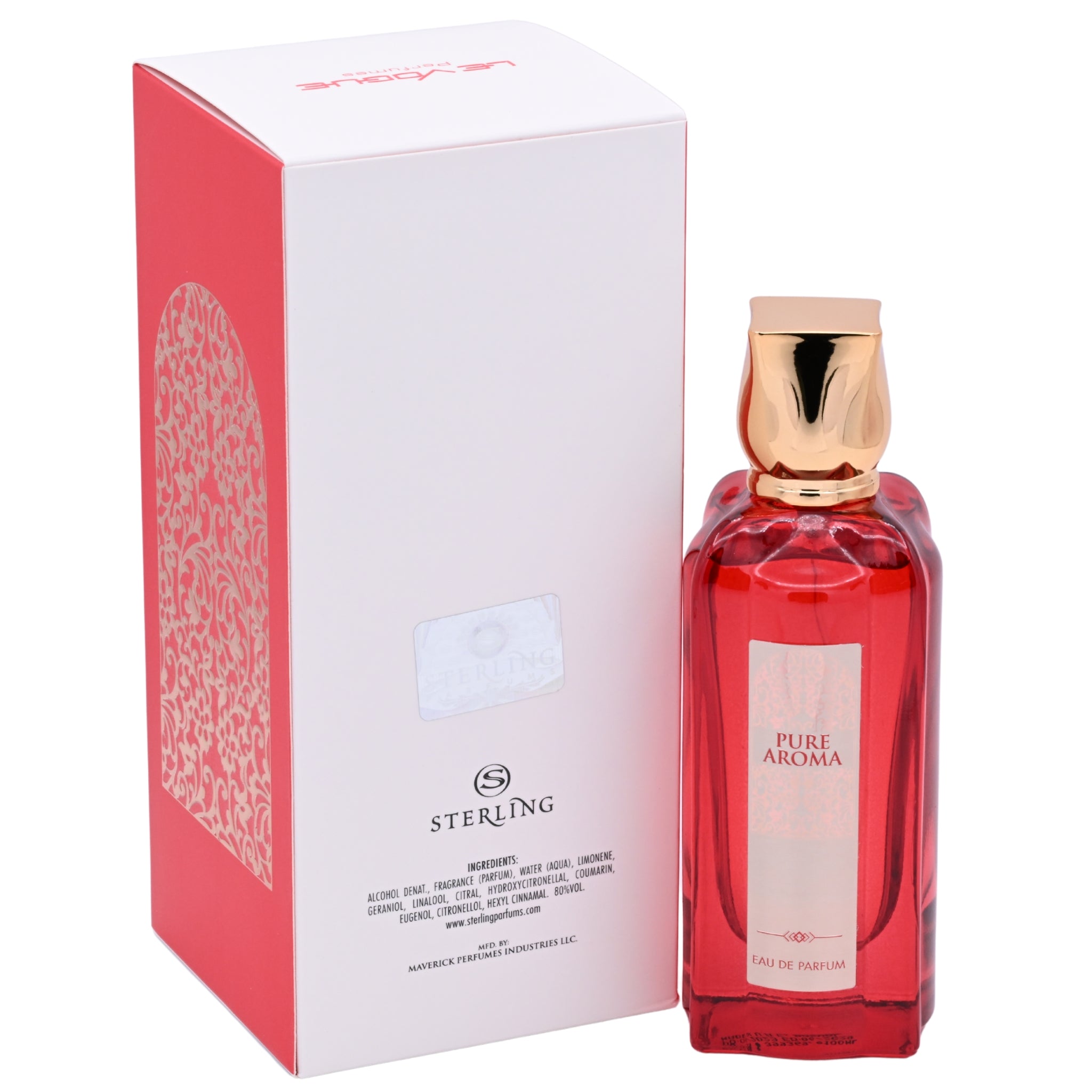 Le Vogue Pure Aroma EDP Spray Women 3.4 oz 100ml New Box