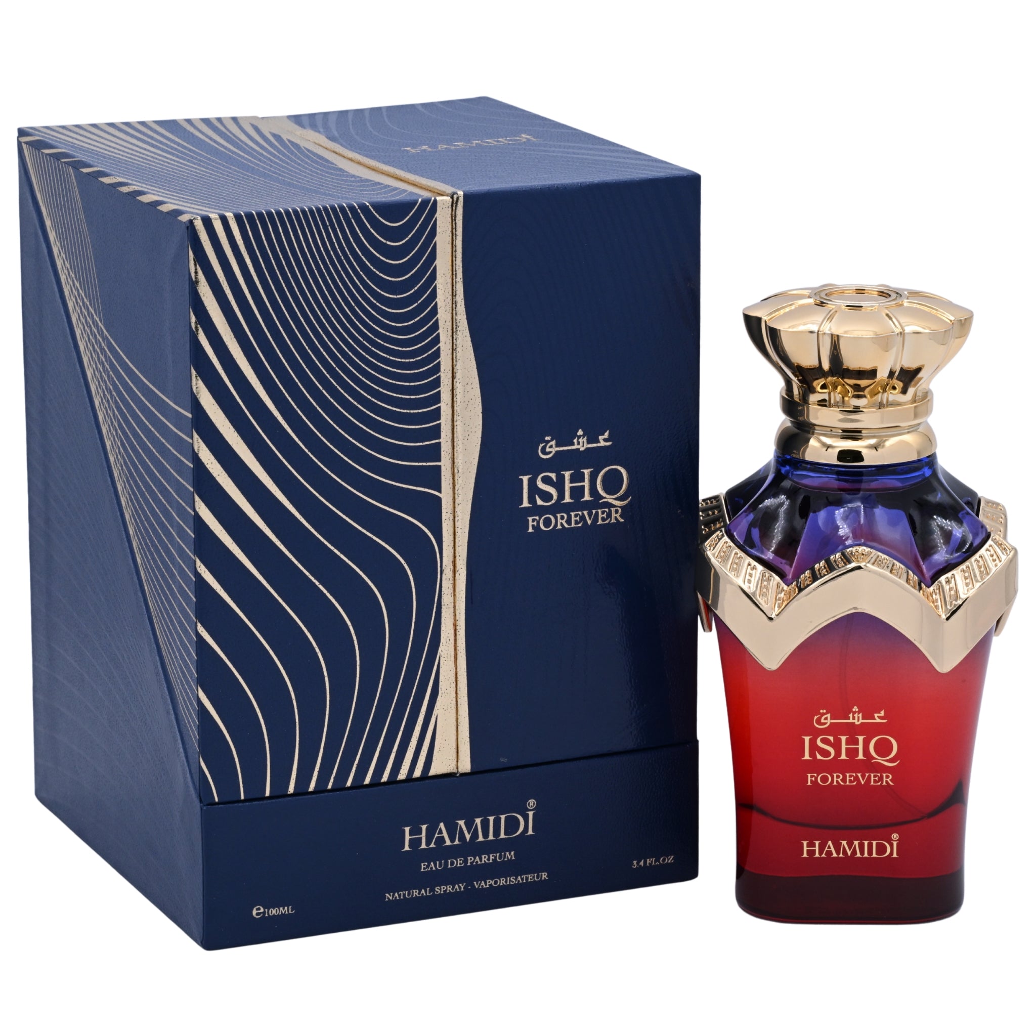 Hamidi Ishq Forever Eau de Parfum Spray for Women 3.4 oz (100 ml) New Retail Box