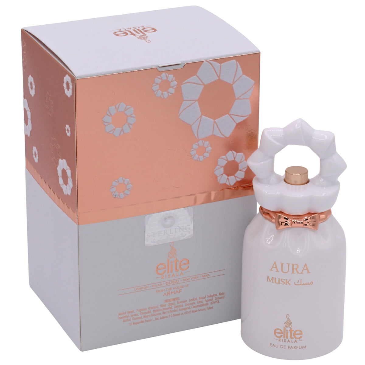 Risala Aura Musk Eau de Parfum (EDP) Unisex Spray 3.4 oz New in Retail Box