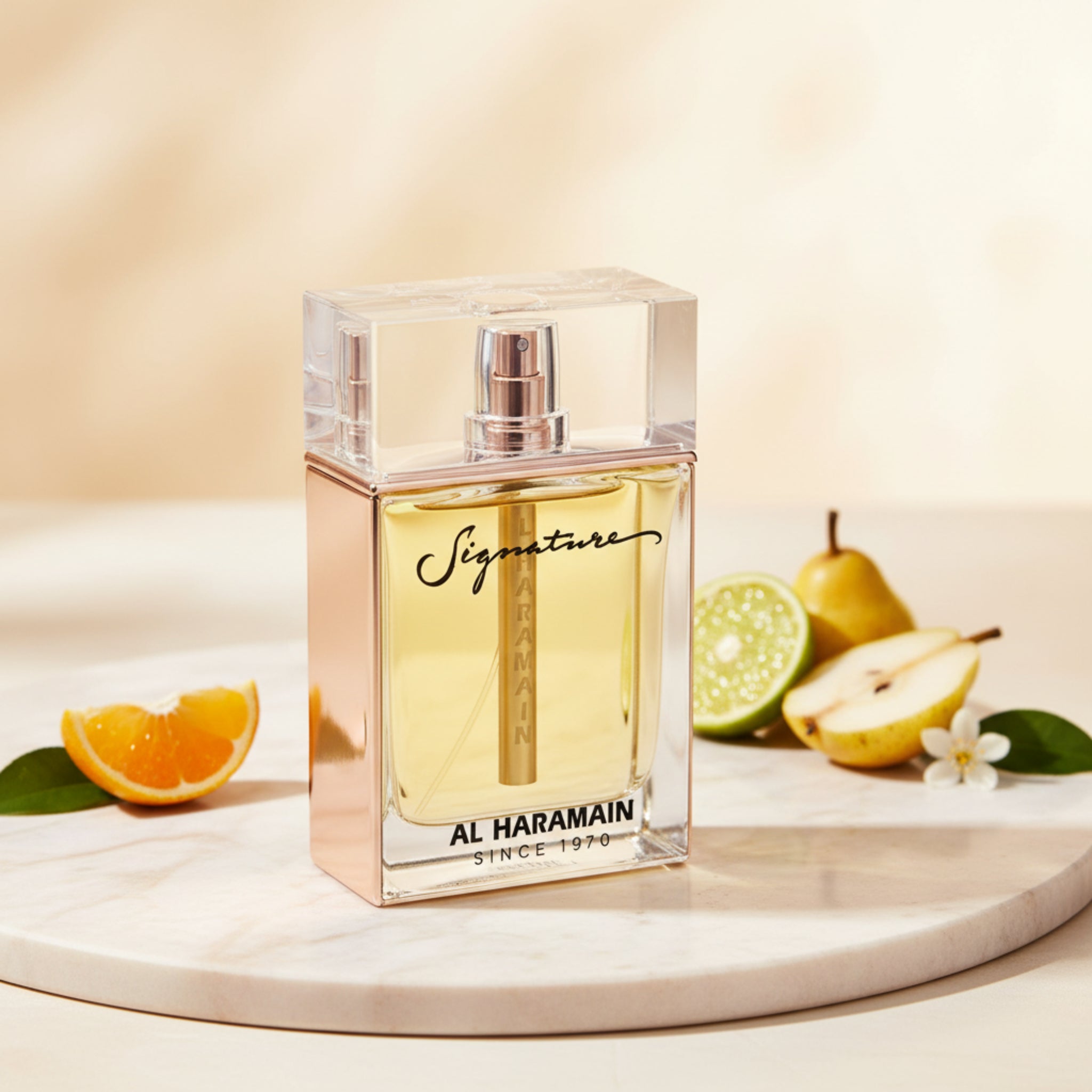 Al Haramain Signature Rose Gold Eau de Parfum Spray for Women 3.4 oz (100 ml) New Retail Box