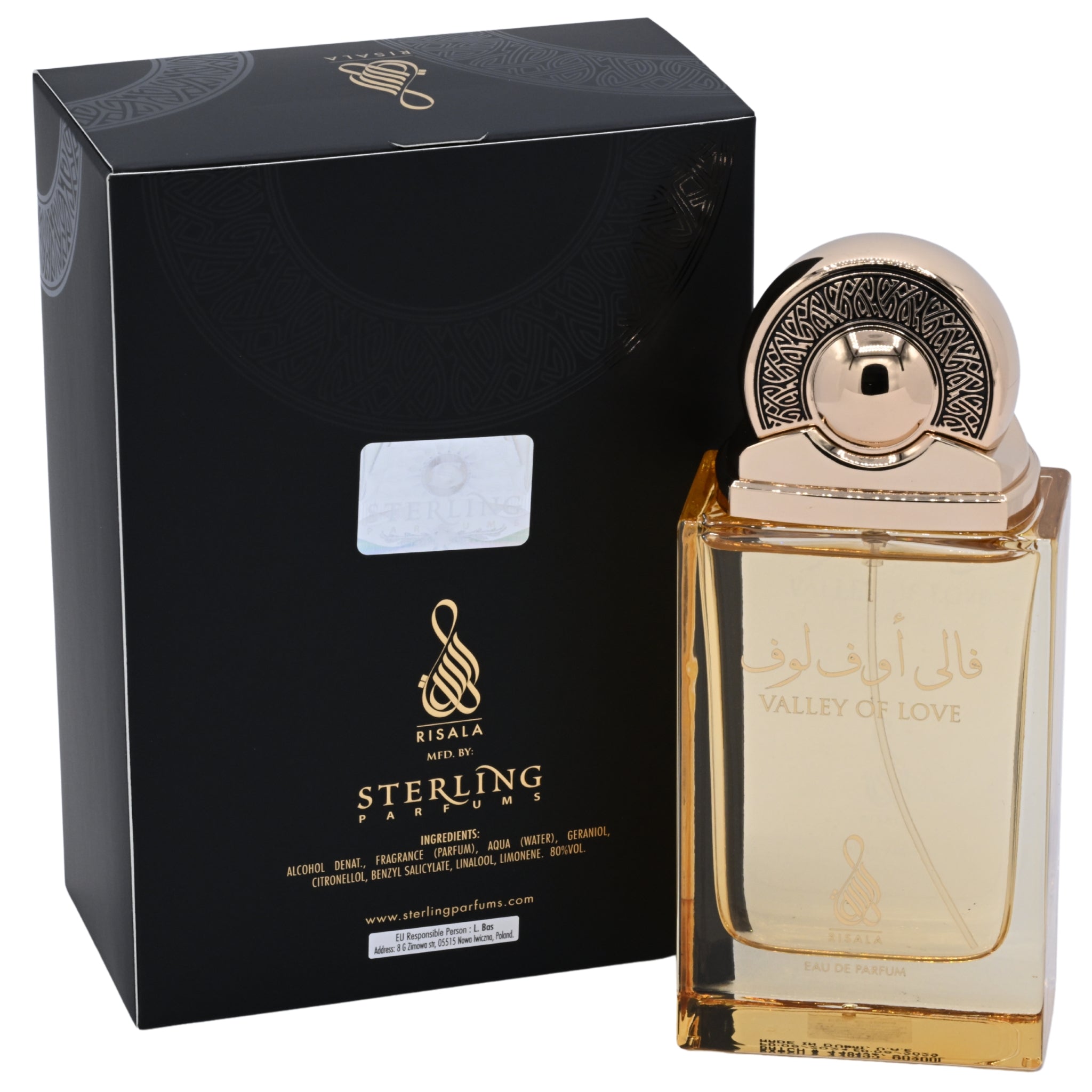 Risala Valley Of Love EDP Spray Unisex 3.4 oz 100ml New Box