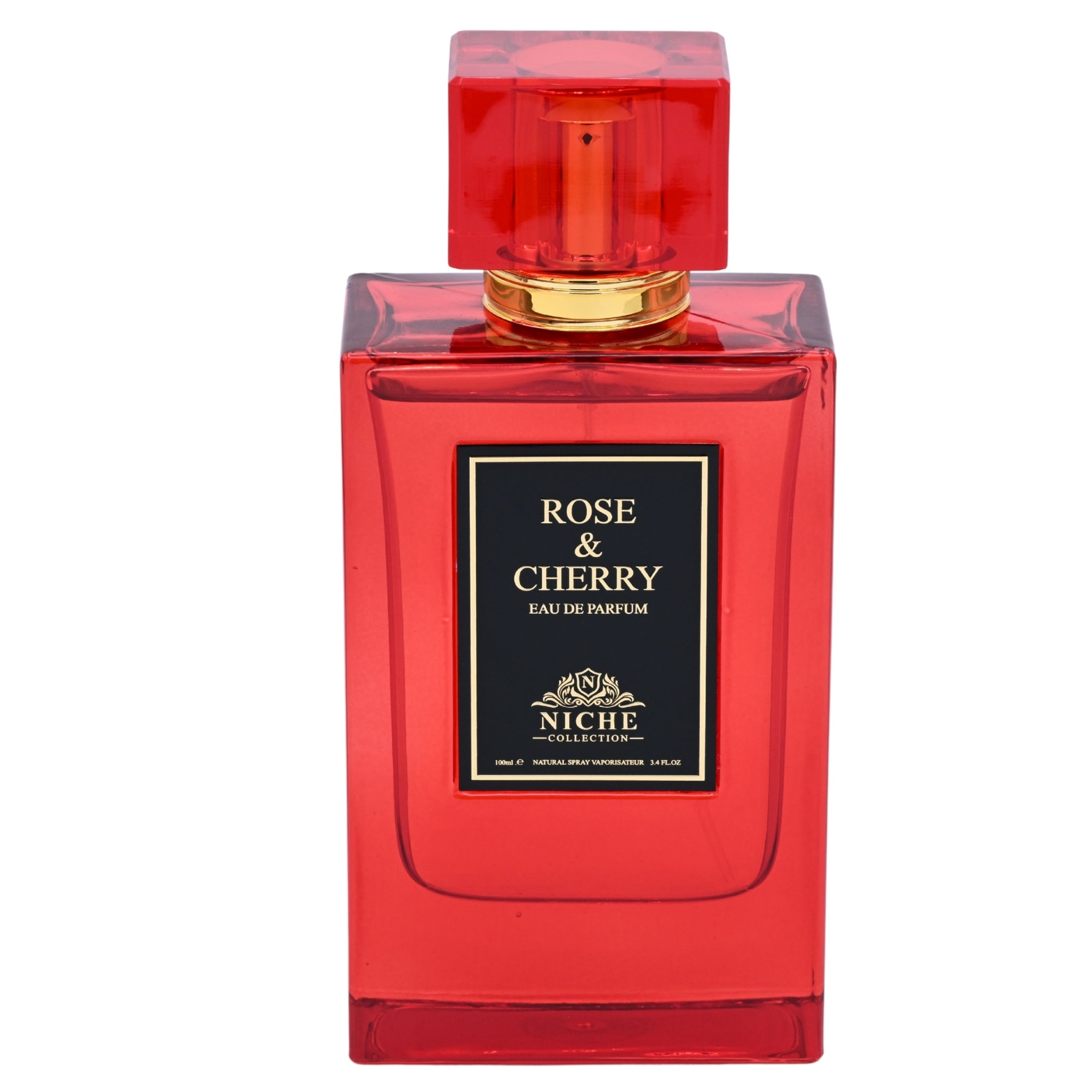 Khalis Niche Collection Rose & Cherry Eau de Parfum Spray for Women 3.4 oz