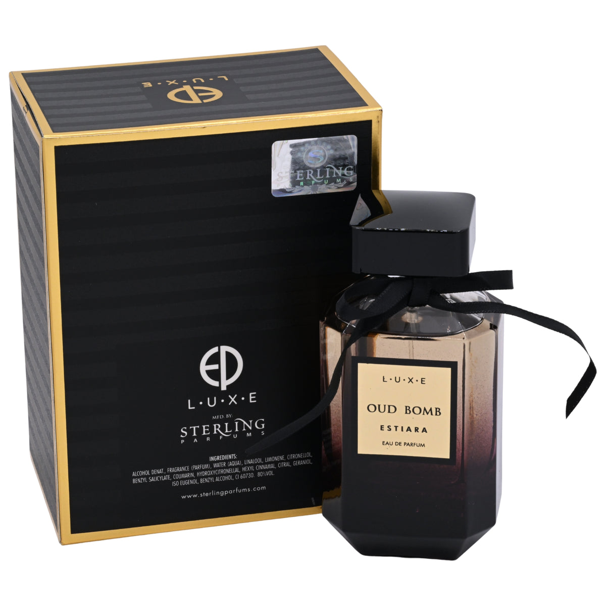 Estiara Luxe Oud Bomb Eau de Parfum Spray for Women 3.4 oz (100 ml)