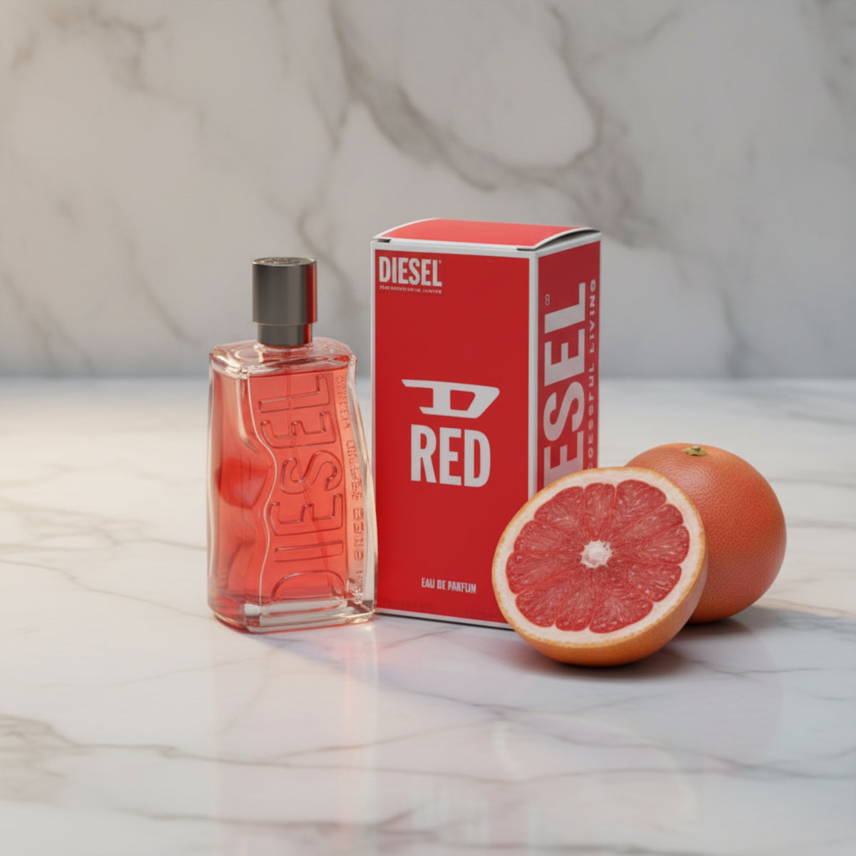 Diesel D Red Eau de Parfum (EDP) Spray for Men 3.4 oz (100 ml) by Diesel