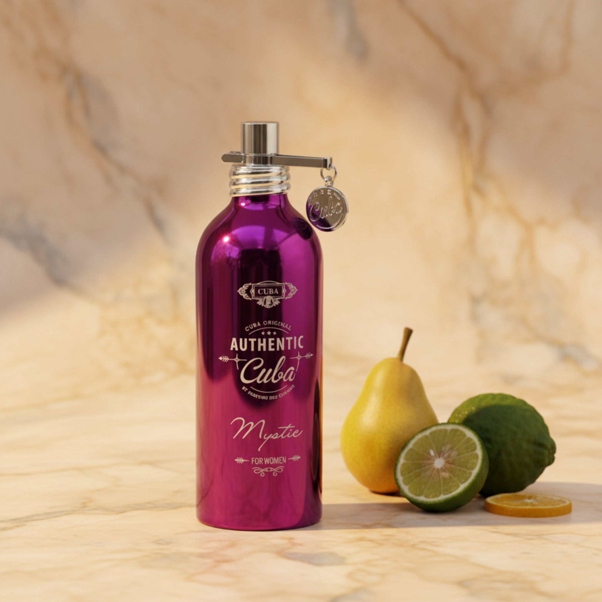 Cuba Authentic Mystic Eau de Parfum (EDP) Spray for Women 3.3 oz by Cuba
