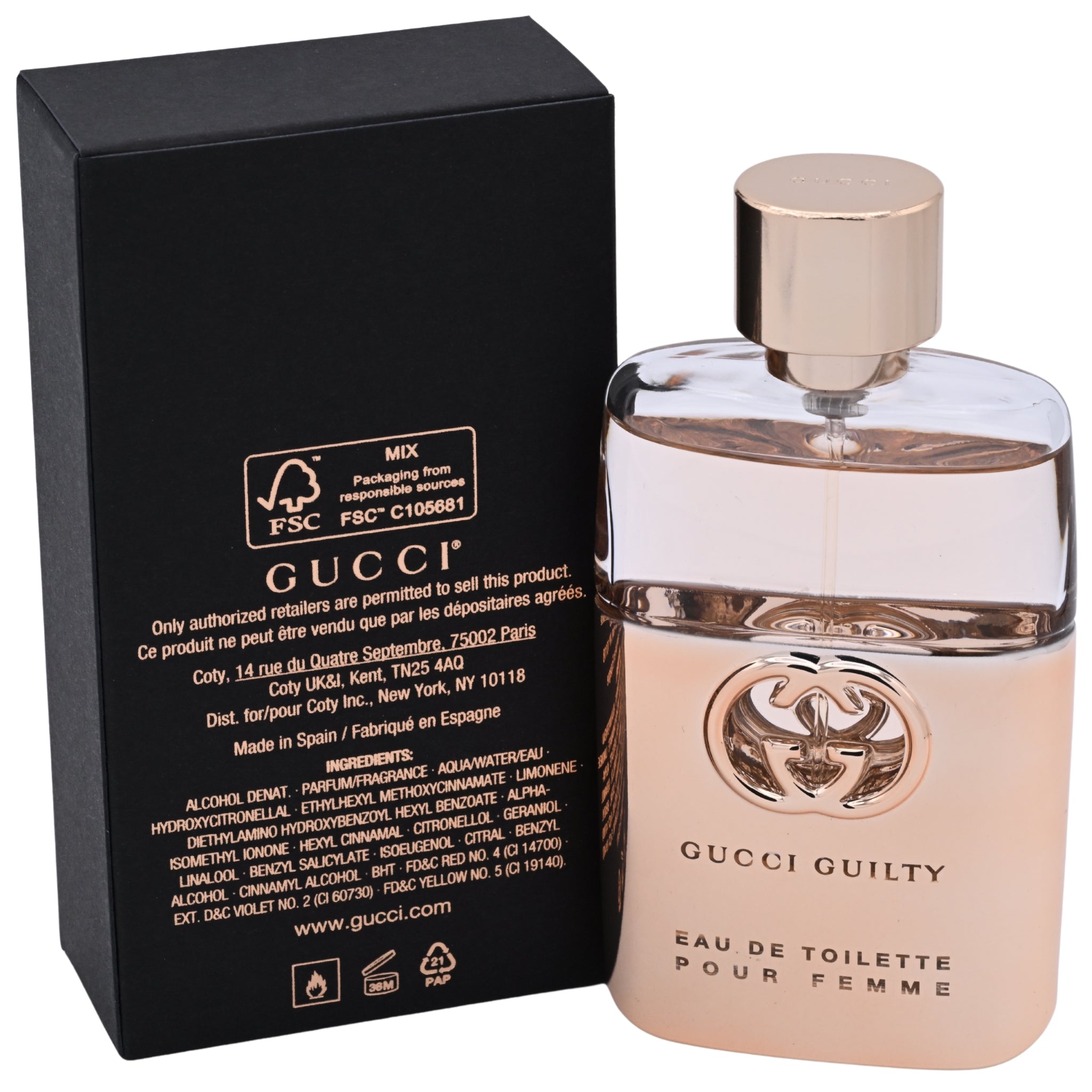 Gucci Guilty by Gucci for women EDT 1.6 / 1.7 oz New In Box