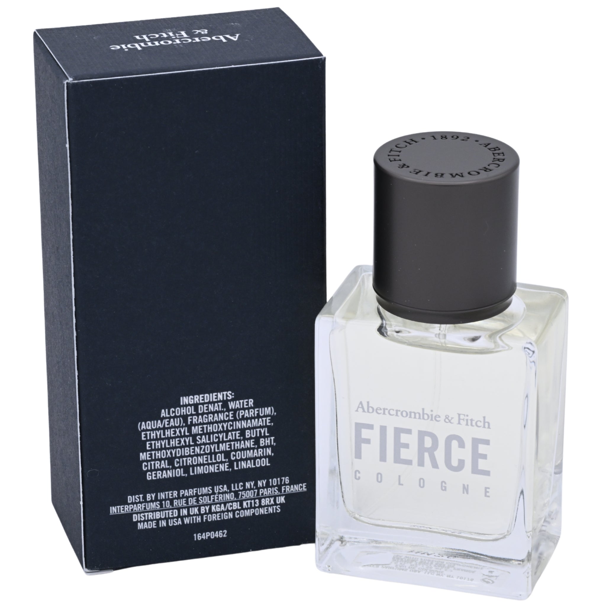 Abercrombie & Fitch Fierce Eau de Cologne (EDC) Spray for Men 1.0 fl oz (30 ml) New in Retail Box