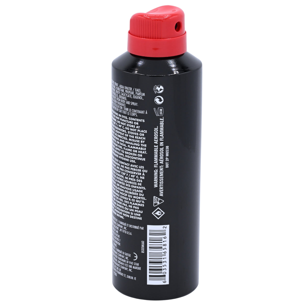 Michael Jordan Flight Body Spray for Men Deodorant Body Spray 6 oz (180 ml)