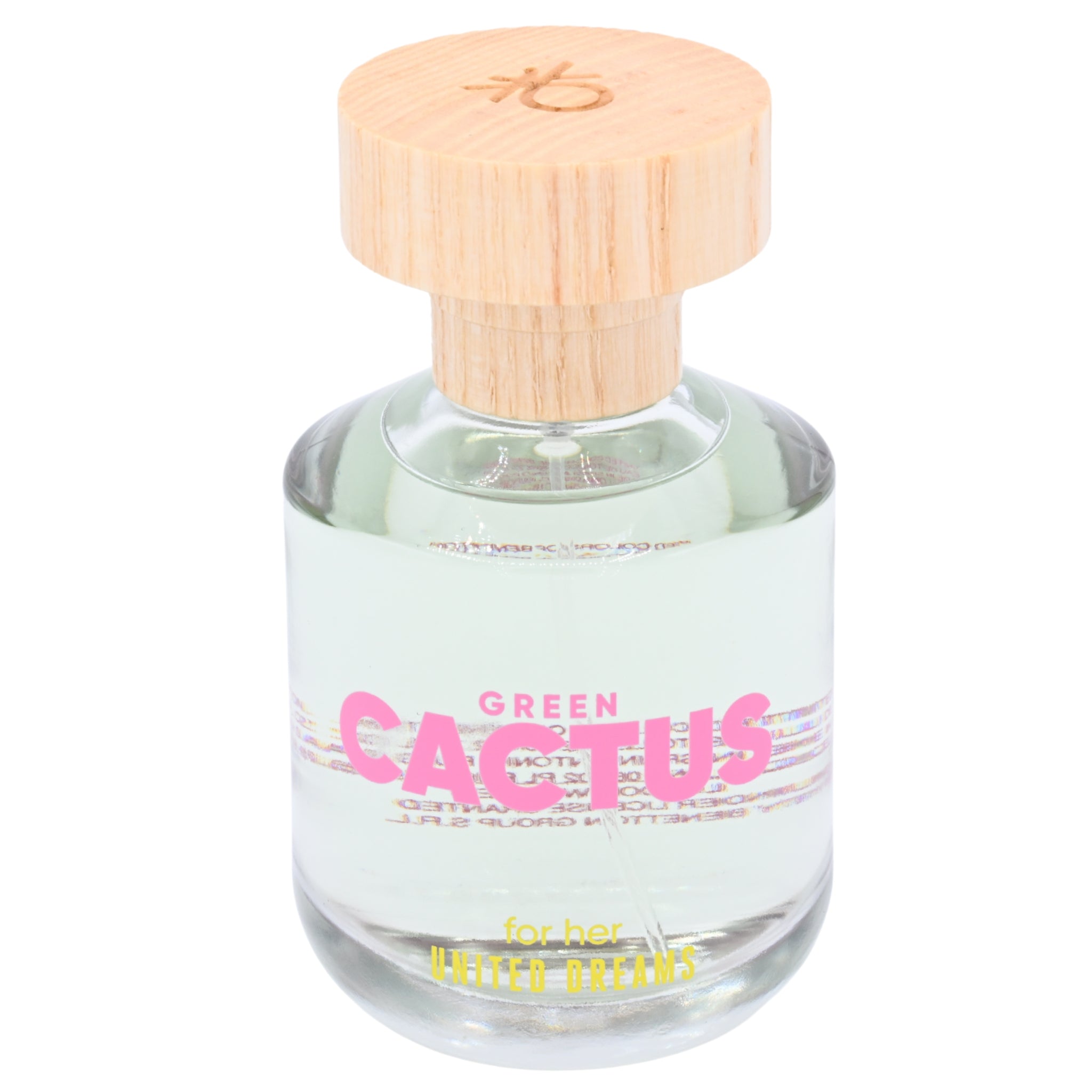 Benetton United Dreams Green Cactus EDT Spray Women, 2.7 oz 80ml
