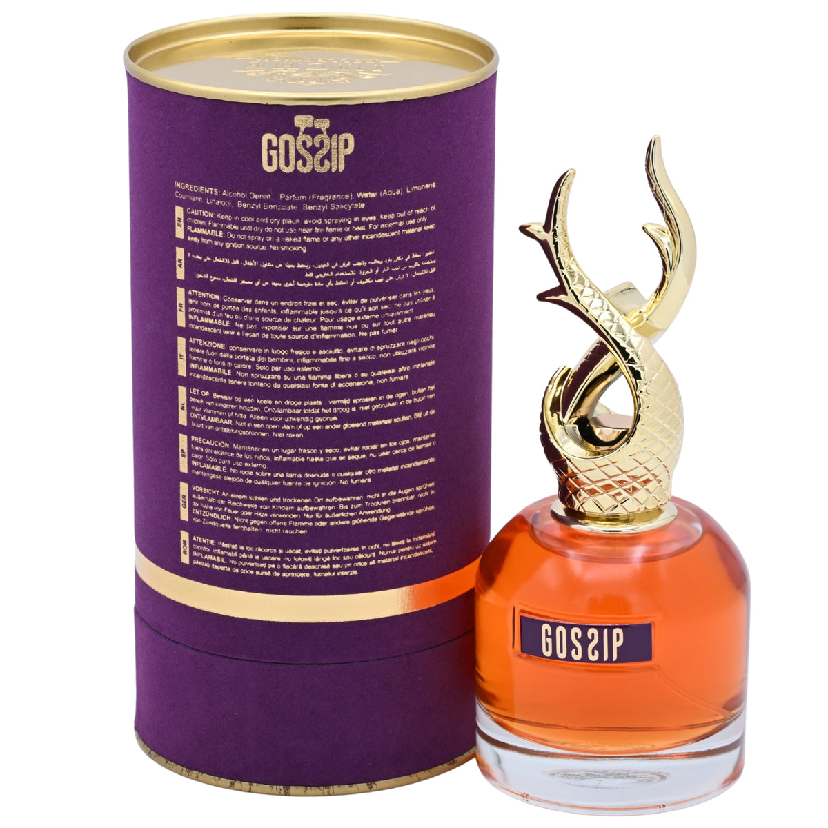 Khalis Gossip Niche Collection EDP Spray Women 3.4 oz 100ml Box