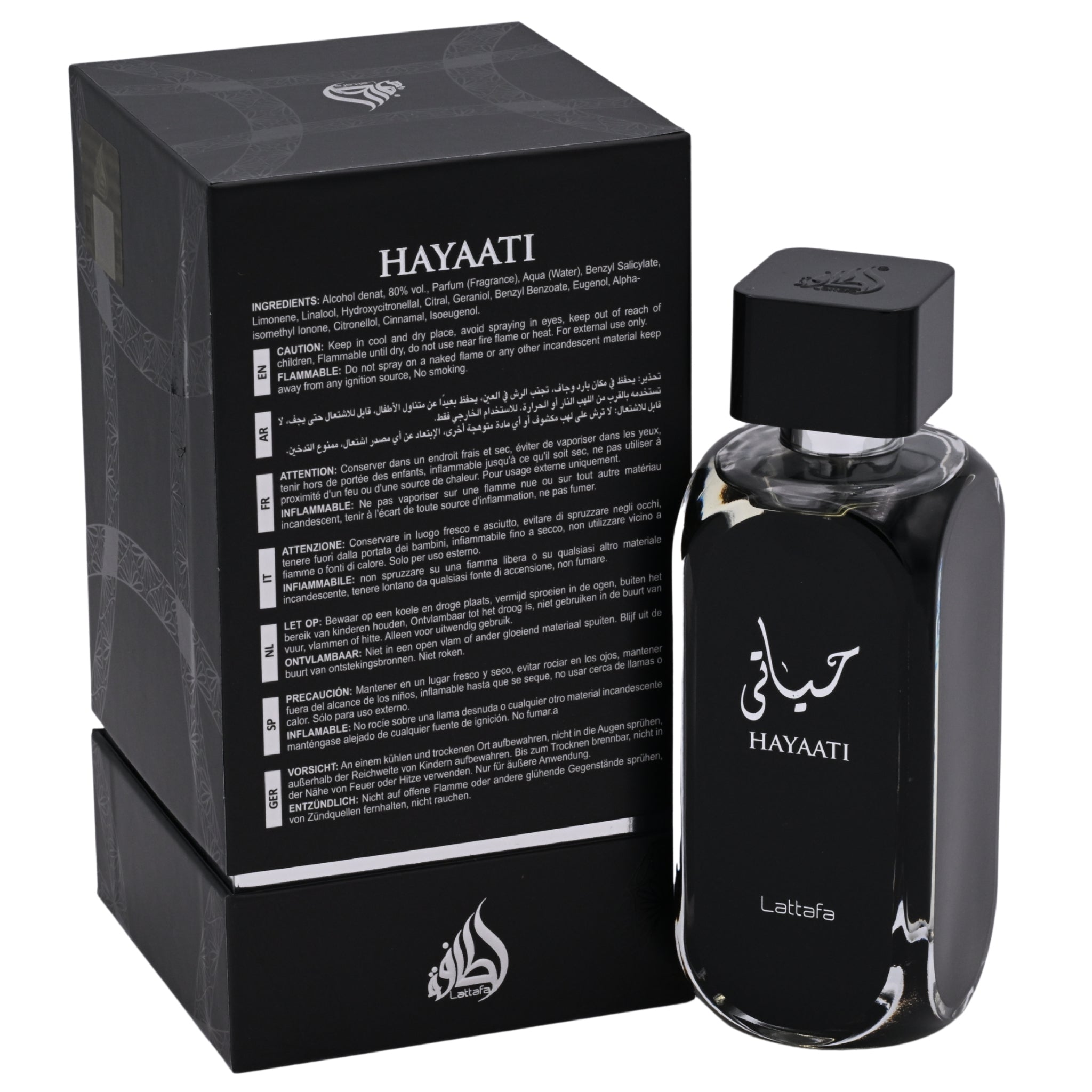 Hayaati by Lattafa cologne for men EDP 3.3 / 3.4 oz New in Box