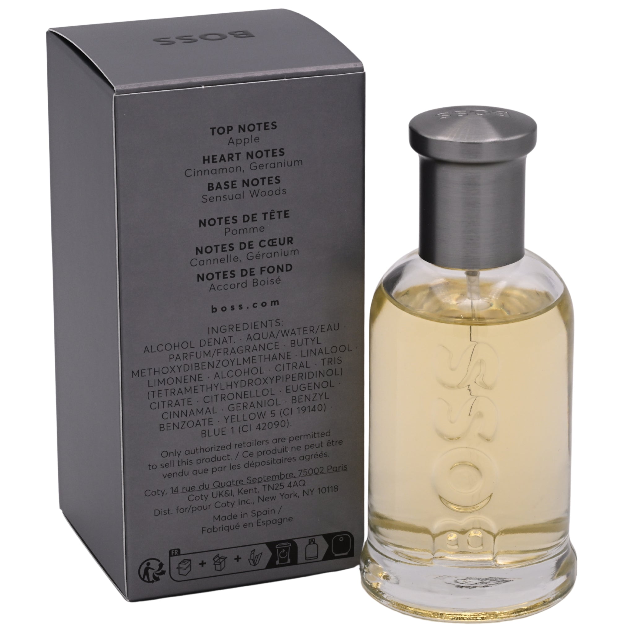 Hugo Boss Boss Bottled No. 6 Eau de Toilette (EDT) Spray for Men, 1.7 fl oz (50 ml)
