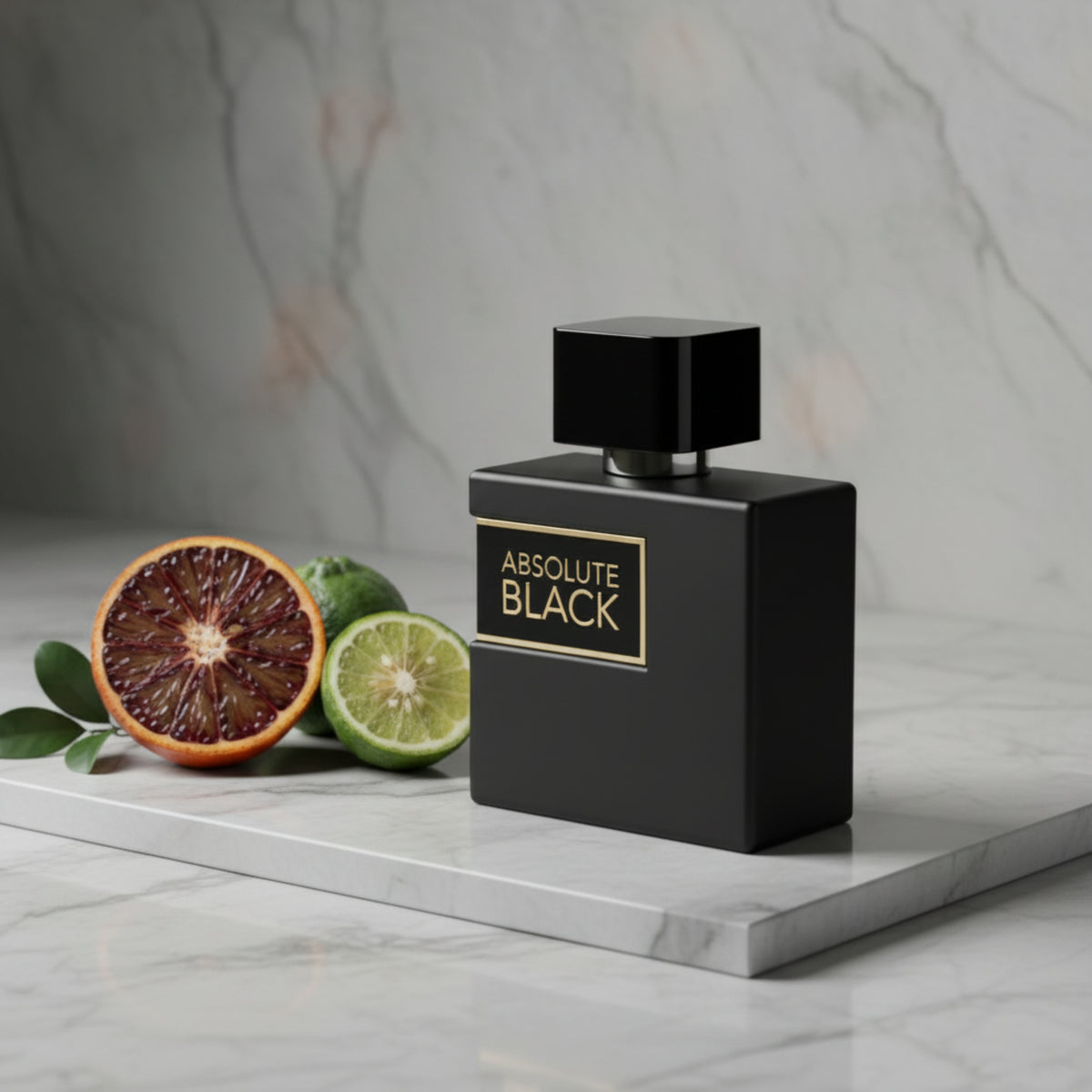 Estiara Luxe Absolute Black EDP Spray Men 3.4 oz 100ml New Box