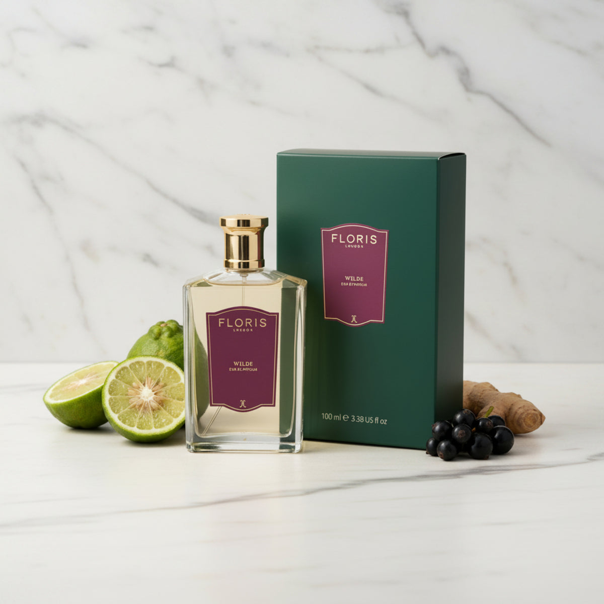 Floris London Wilde Eau de Parfum Spray for Women 3.38 oz (100ml) by Floris London