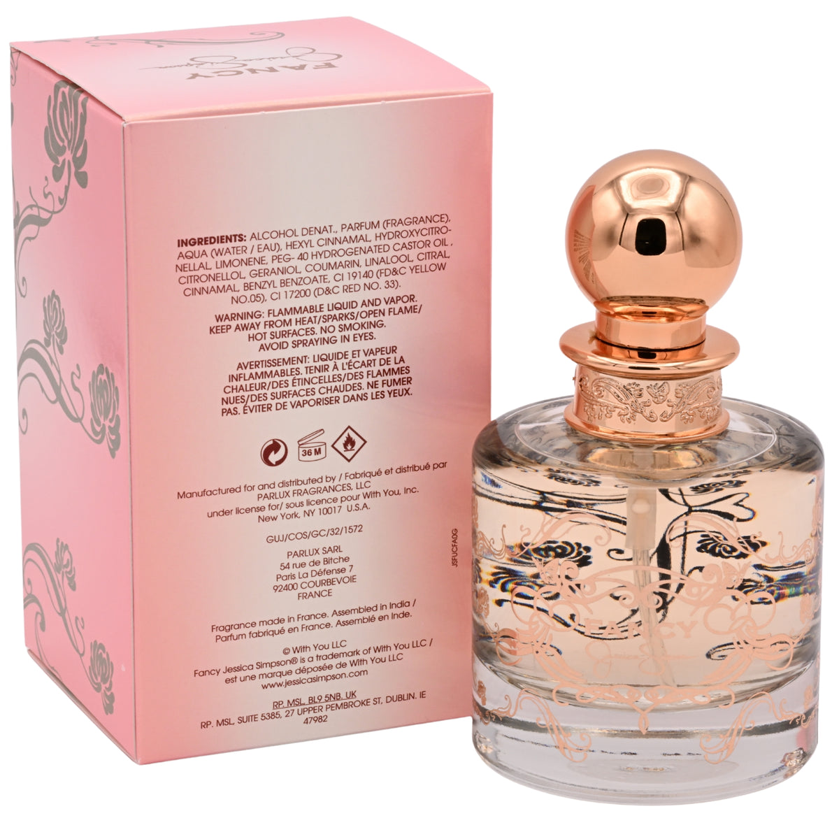 Fancy by Jessica Simpson 3.3 / 3.4 oz edp perfume women NEW in Retail Box