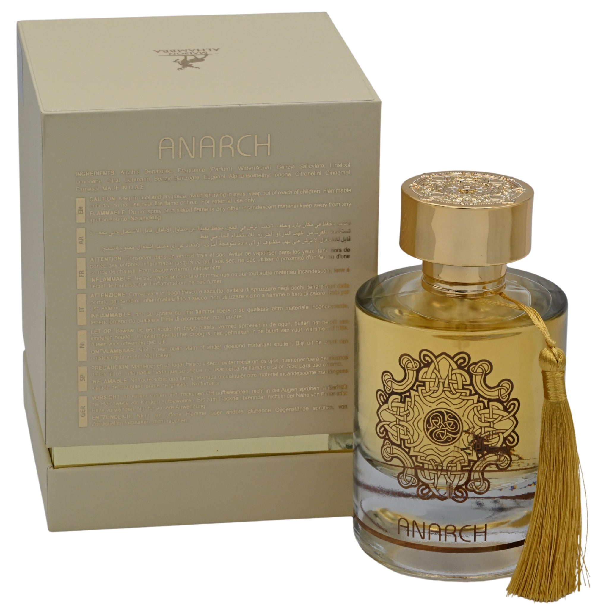 Maison Alhambra Anarch Eau de Parfum Spray for Women 3.4 oz (100 ml)