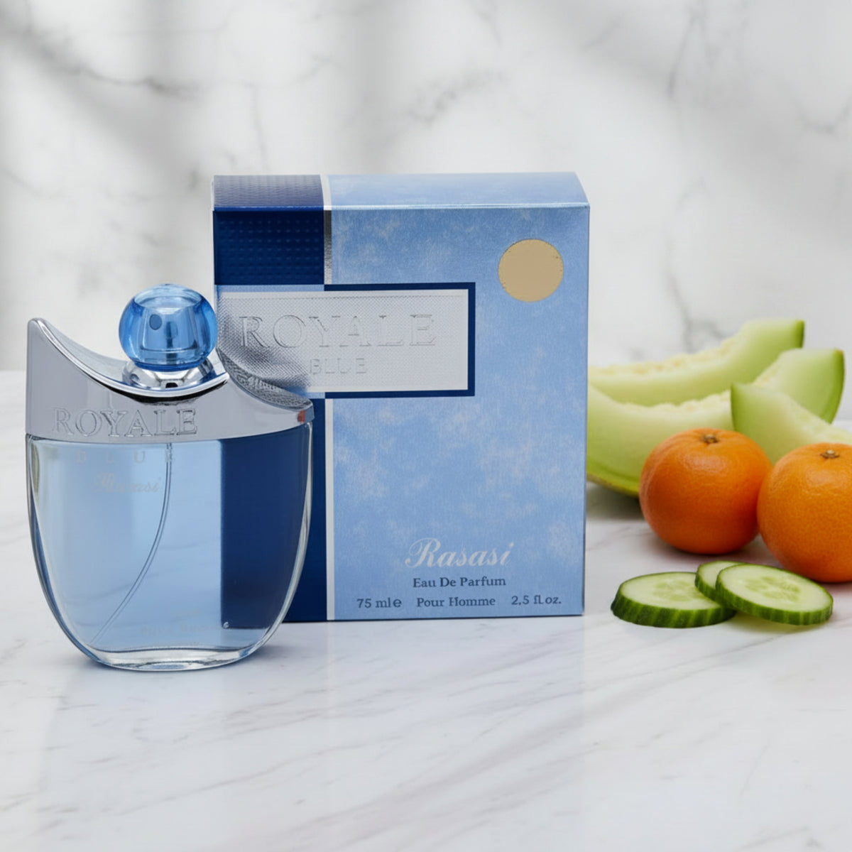 Rasasi Royale Blue Eau de Parfum (EDP) Spray for Men 2.5 oz (75 ml)