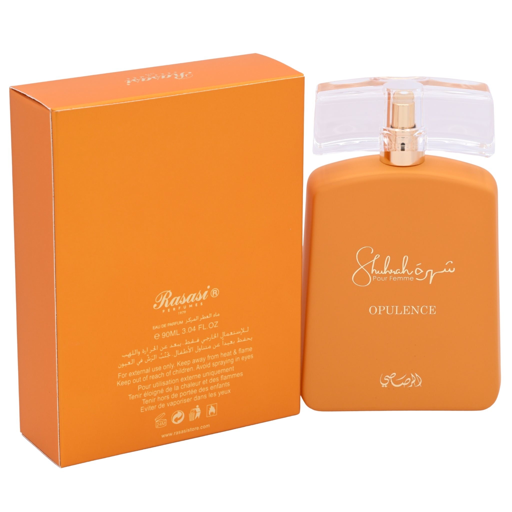 Rasasi Shuhrah Opulence EDP Spray Women, 3 oz 90ml New Box