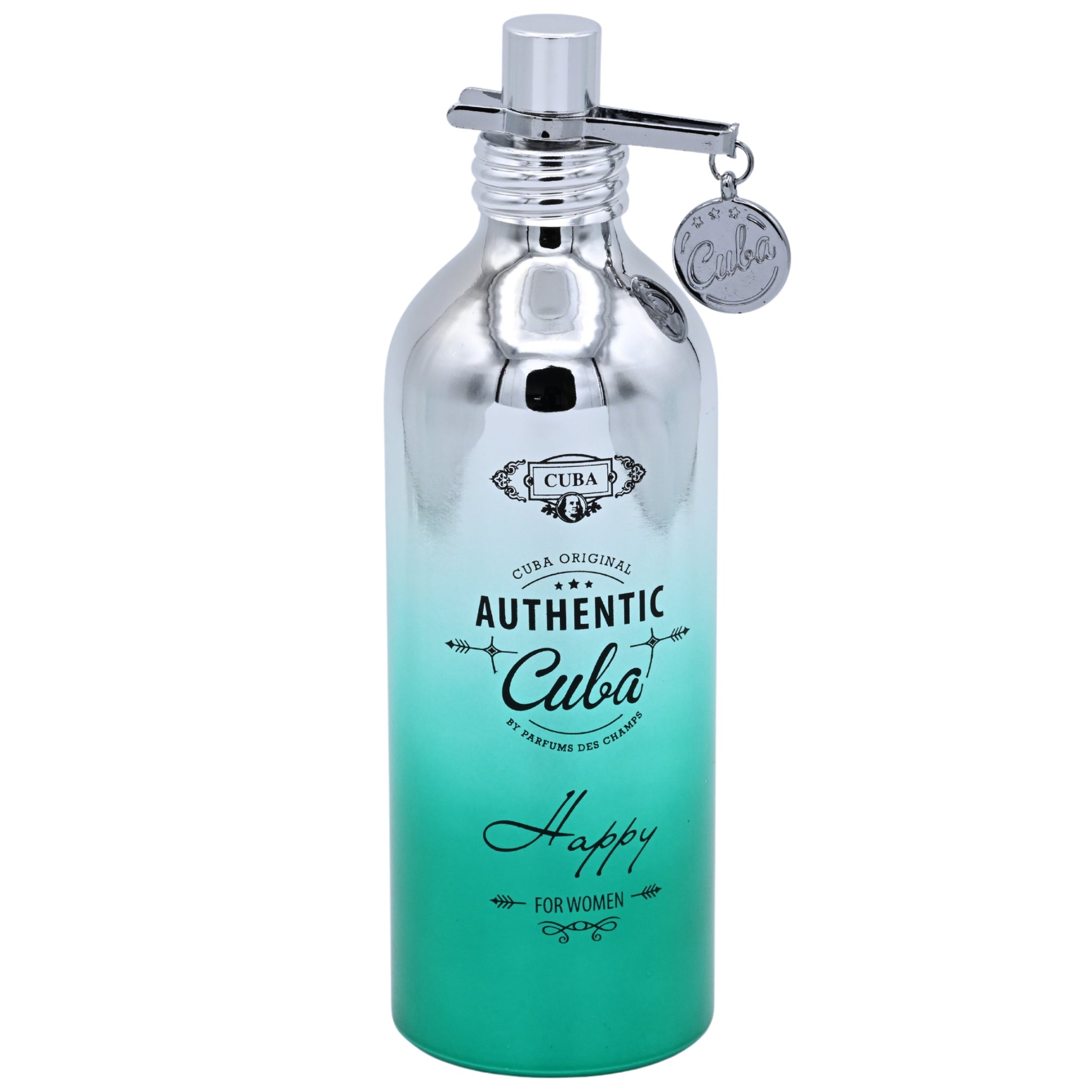 Cuba Authentic Happy Eau de Parfum Spray for Women 3.4 oz (100 ml) by Cuba