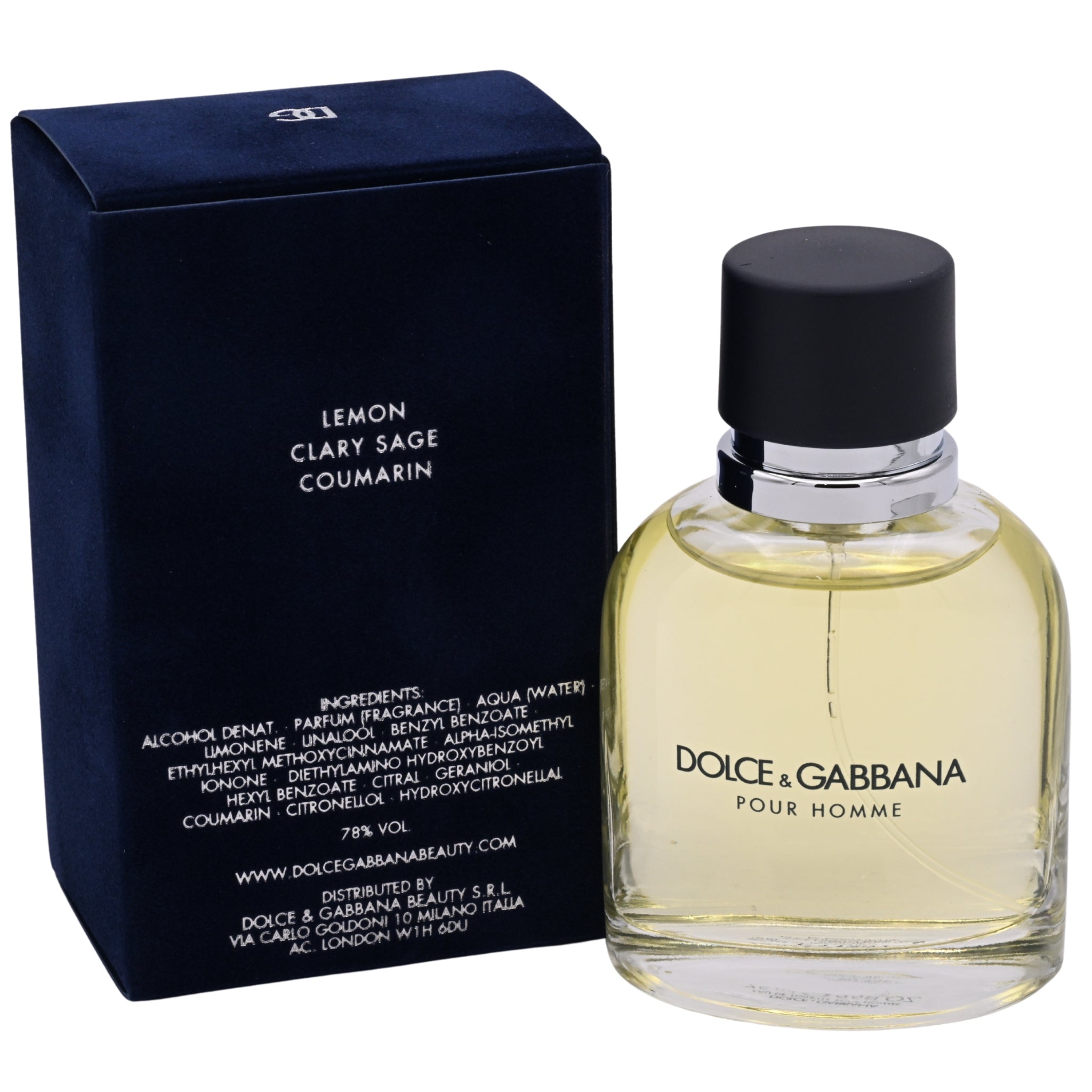 Dolce & Gabbana Pour Homme by D&G cologne for men EDT 2.5 oz New In Box