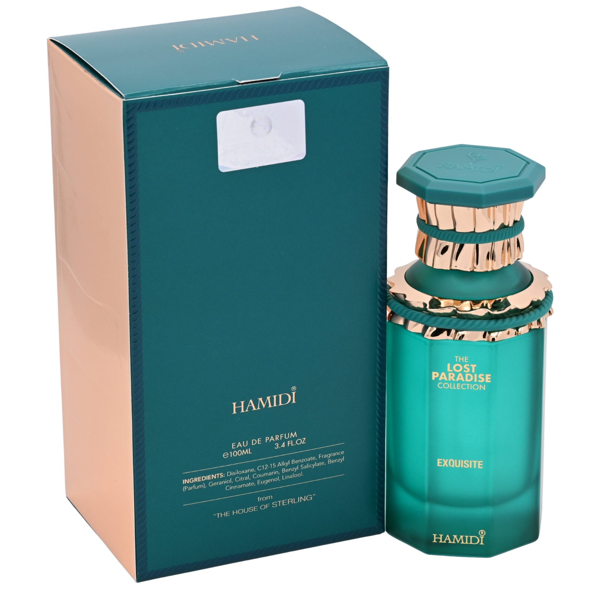 Hamidi The Lost Paradise Exquisite EDP Spray Women 3.4 oz 100ml New Box