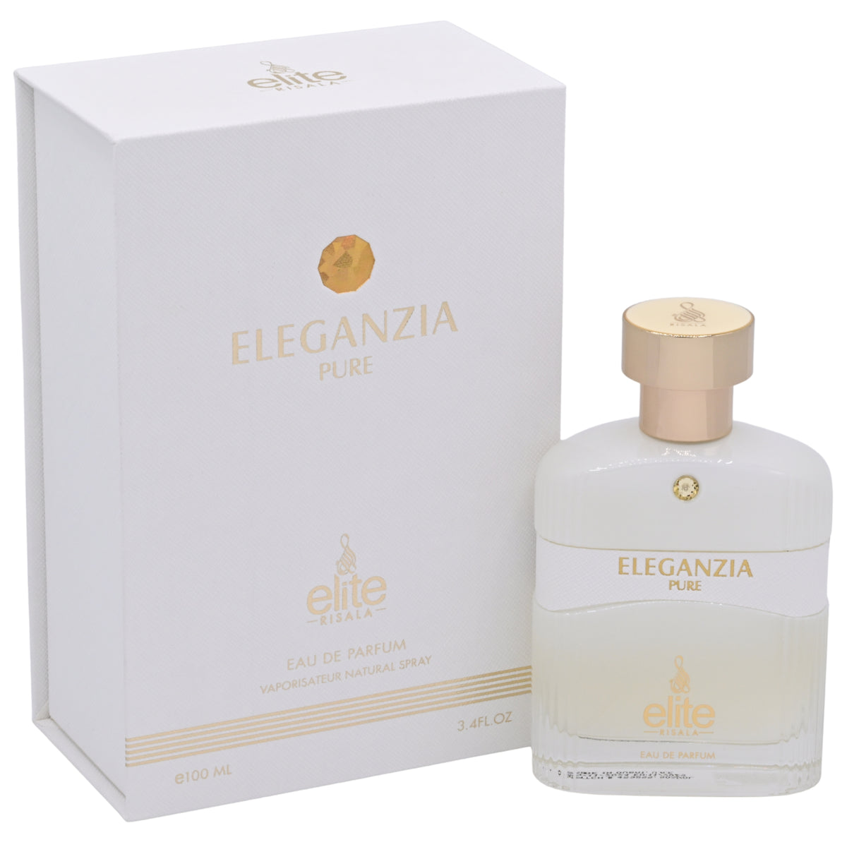 Risala Elite Eleganzia Pure EDP Spray Unisex 3.4 oz 100ml New Box