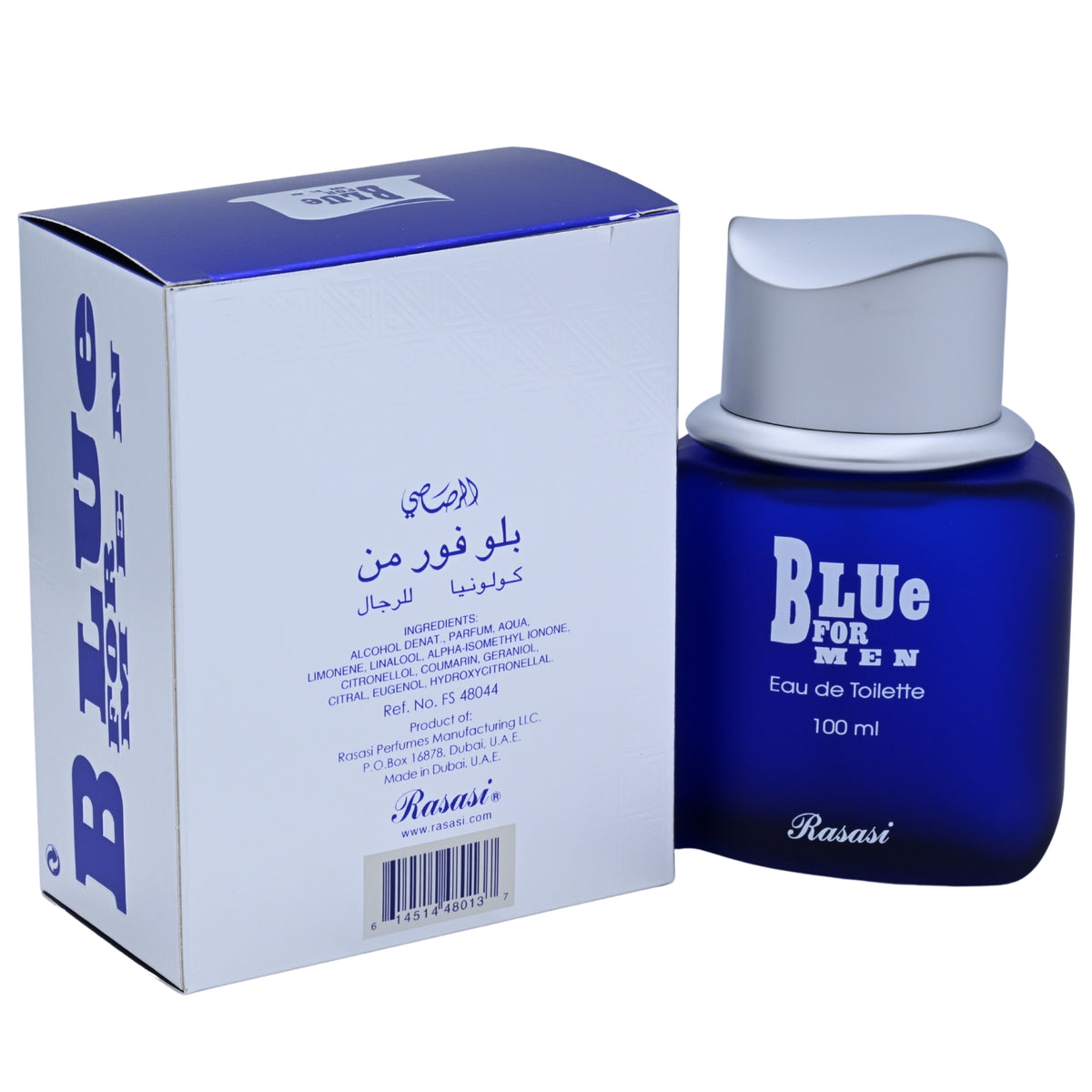Rasasi Blue EDT Spray Men 3.4 oz New Box