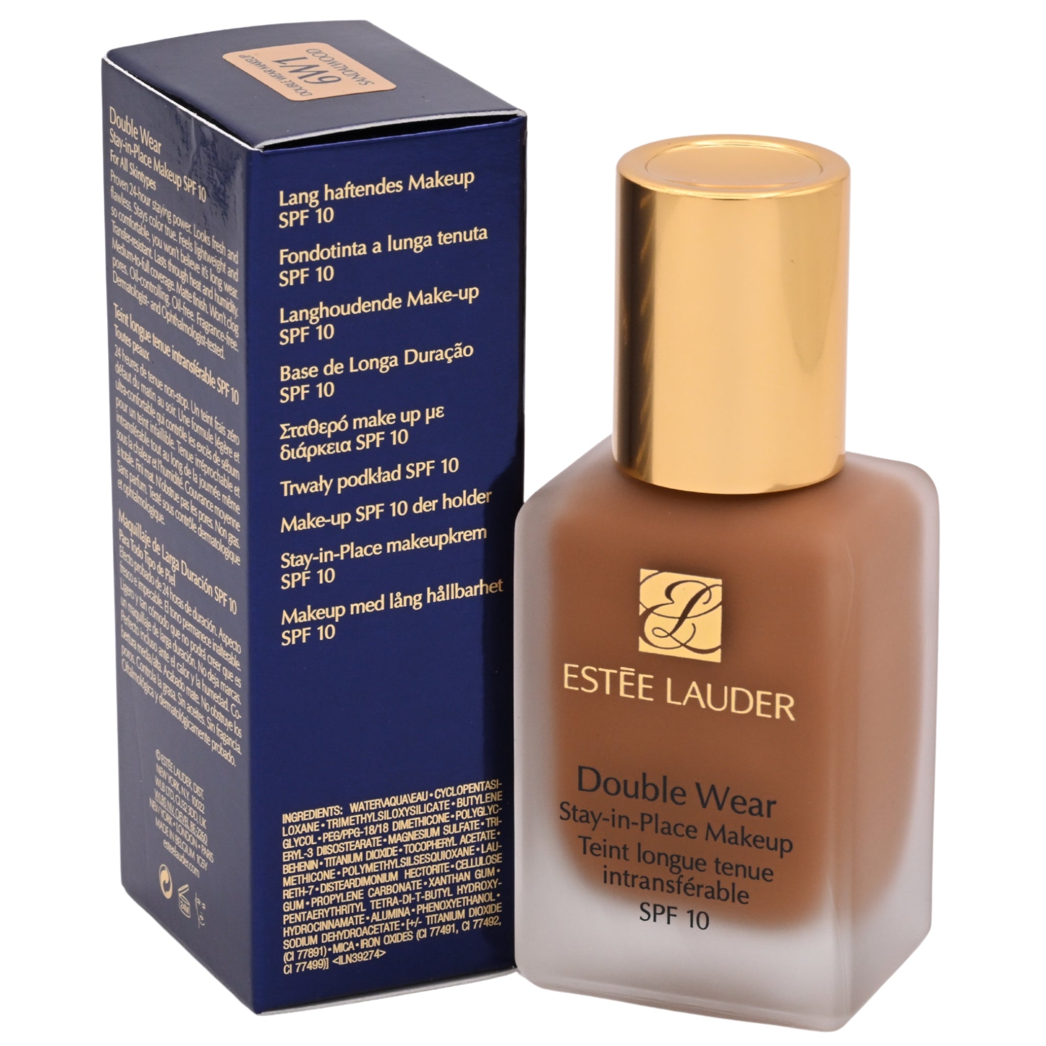 Estée Lauder Double Wear Stay-in-Place Makeup Foundation SPF 10 for Women 1.0 fl oz (New in Box)