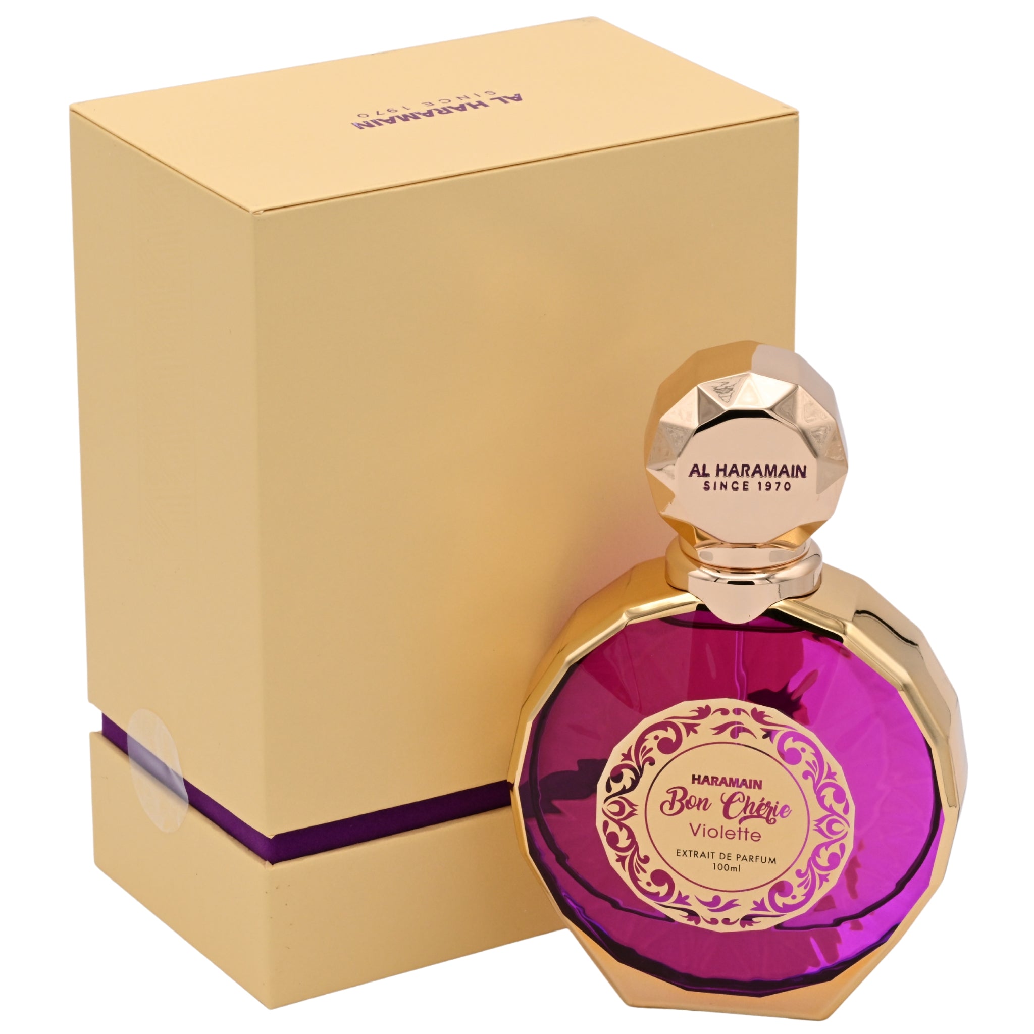 Al Haramain Bon Cherie Violette Eau de Parfum Spray for Women 3.4 fl oz (100 ml) New Retail Box