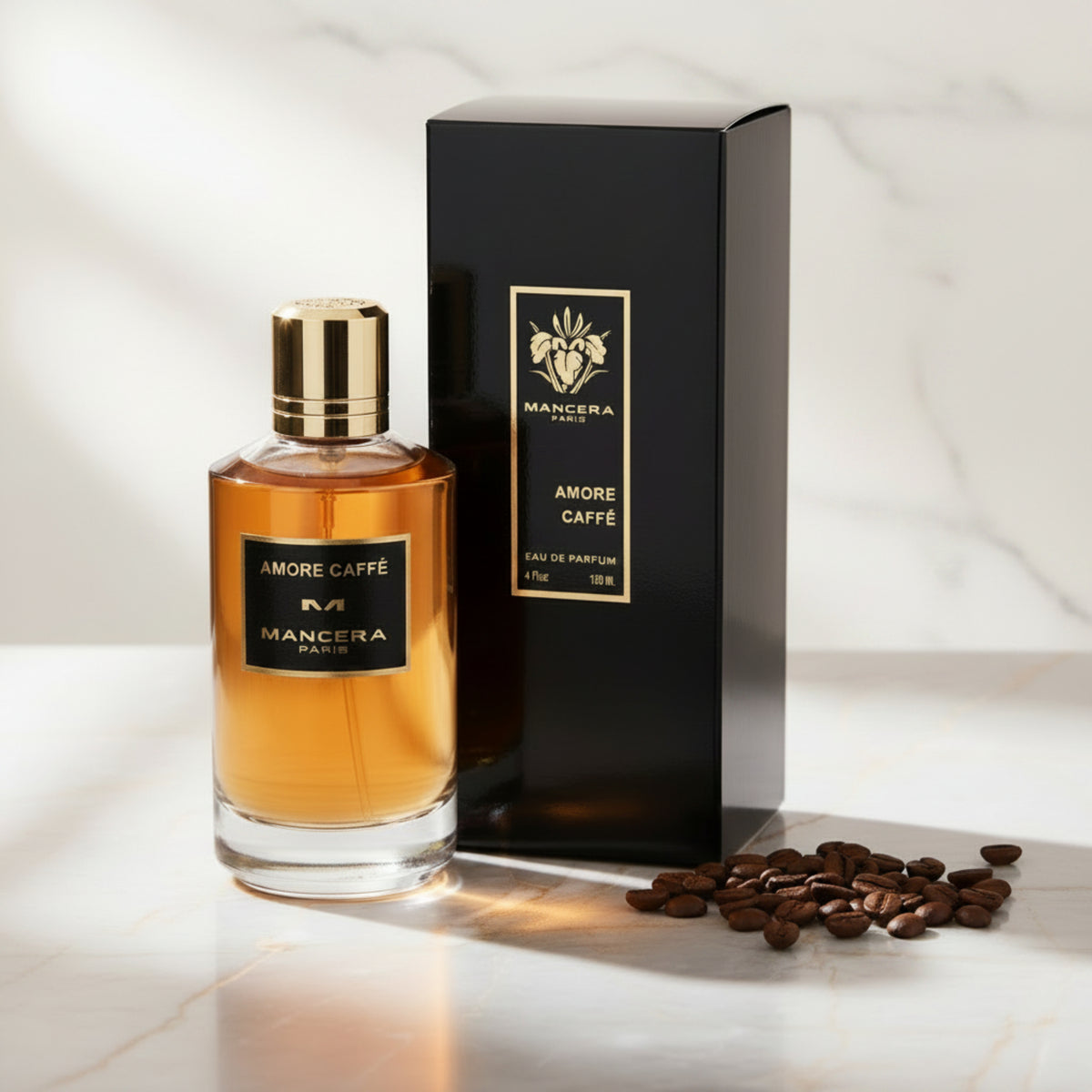 Mancera Amore Caffè Eau de Parfum Spray Unisex 4.0 oz (New in Retail Box)