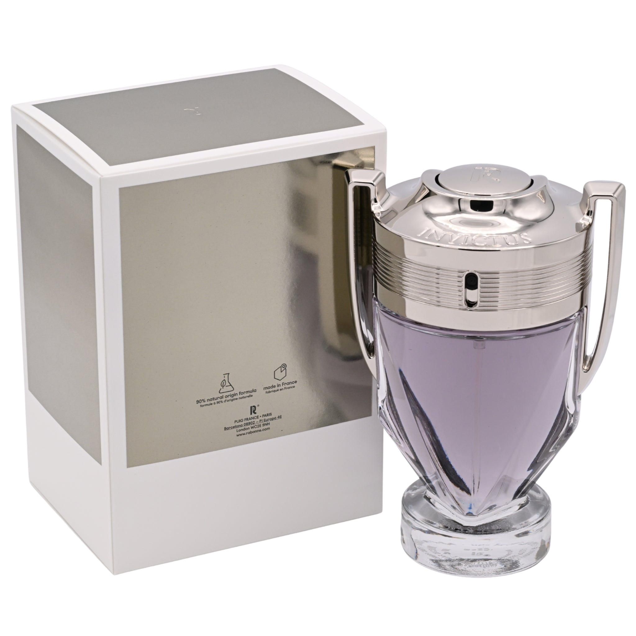 INVICTUS Paco Rabanne men cologne edt 3.4 oz 3.3 NEW IN BOX