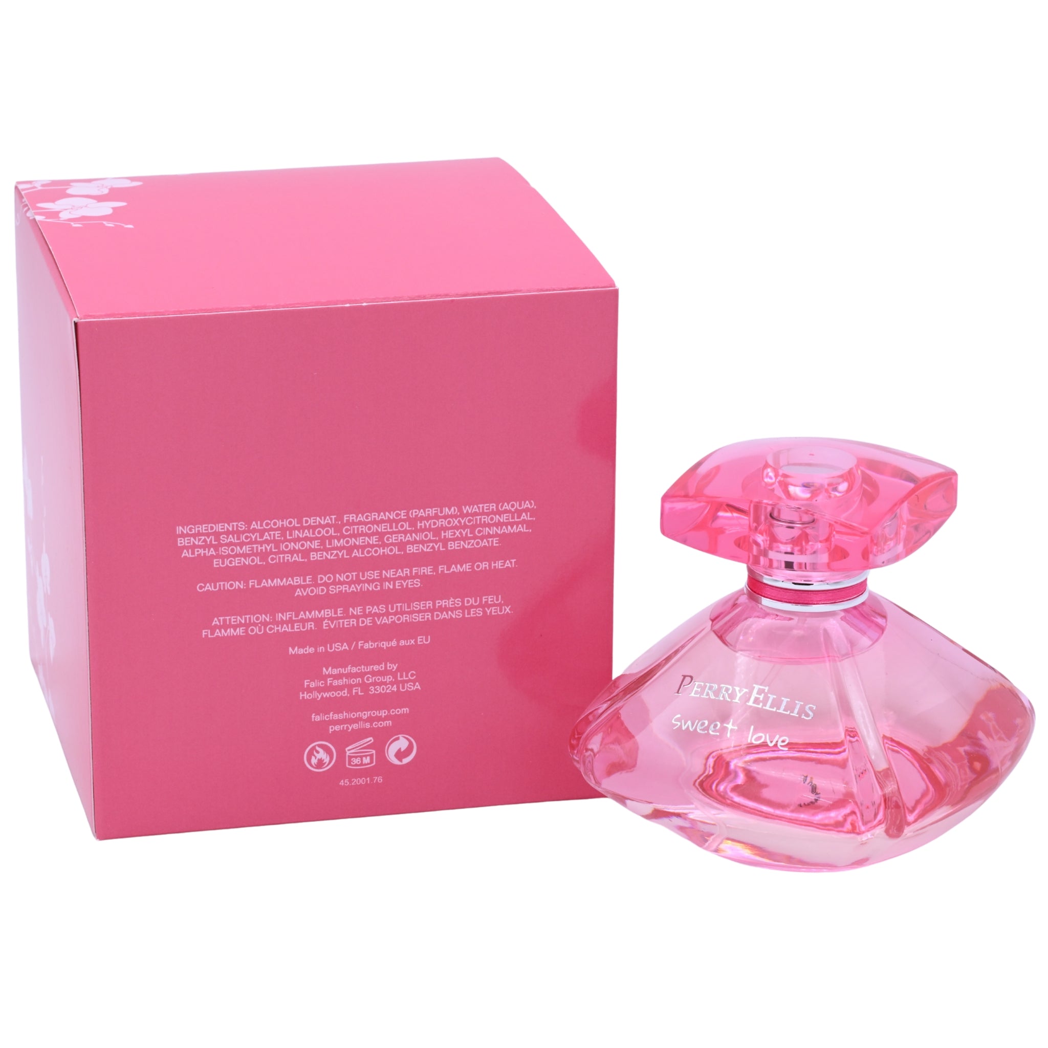 Perry Ellis Sweet Love Eau de Parfum (EDP) Spray for Women 3.4 fl oz - Perry Ellis