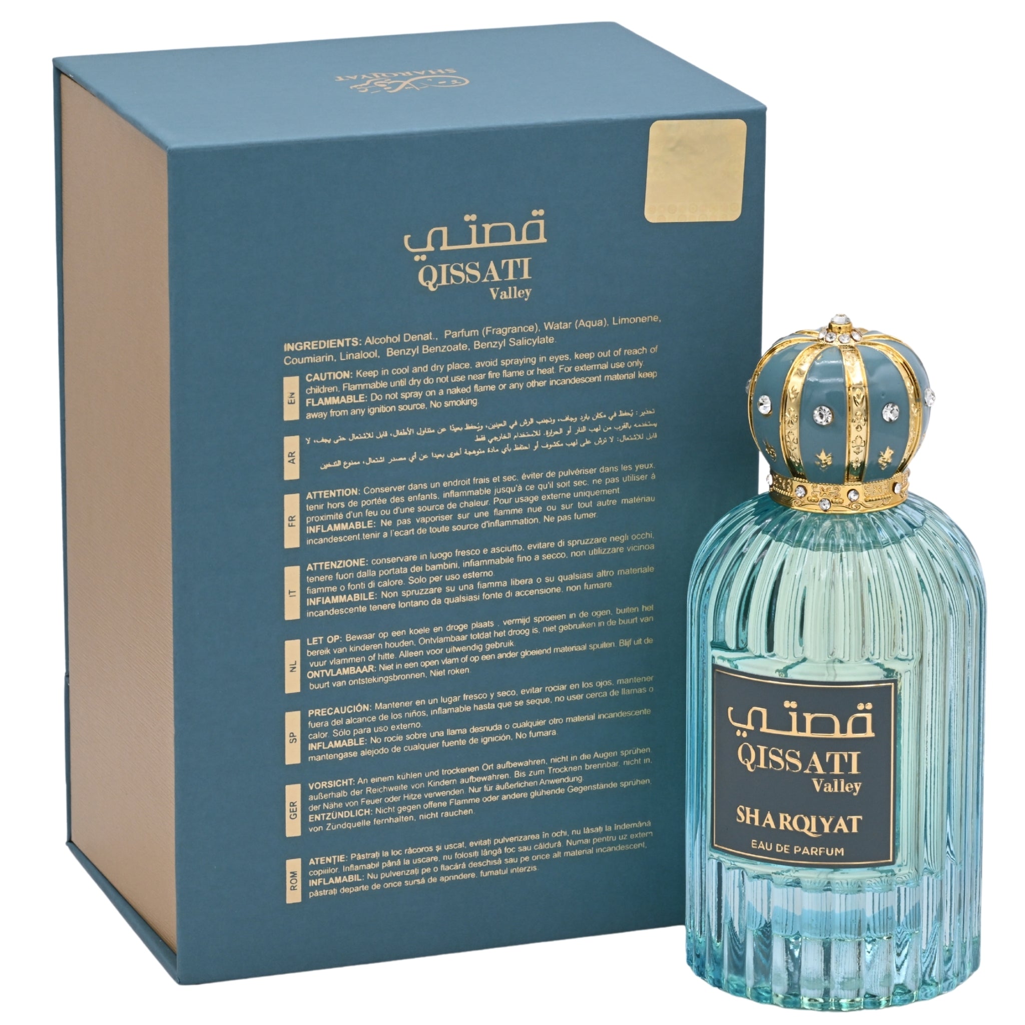 Khalis Sharqiyat Collection Qissati Valley EDP Spray Unisex 3.4 oz 100ml New Box
