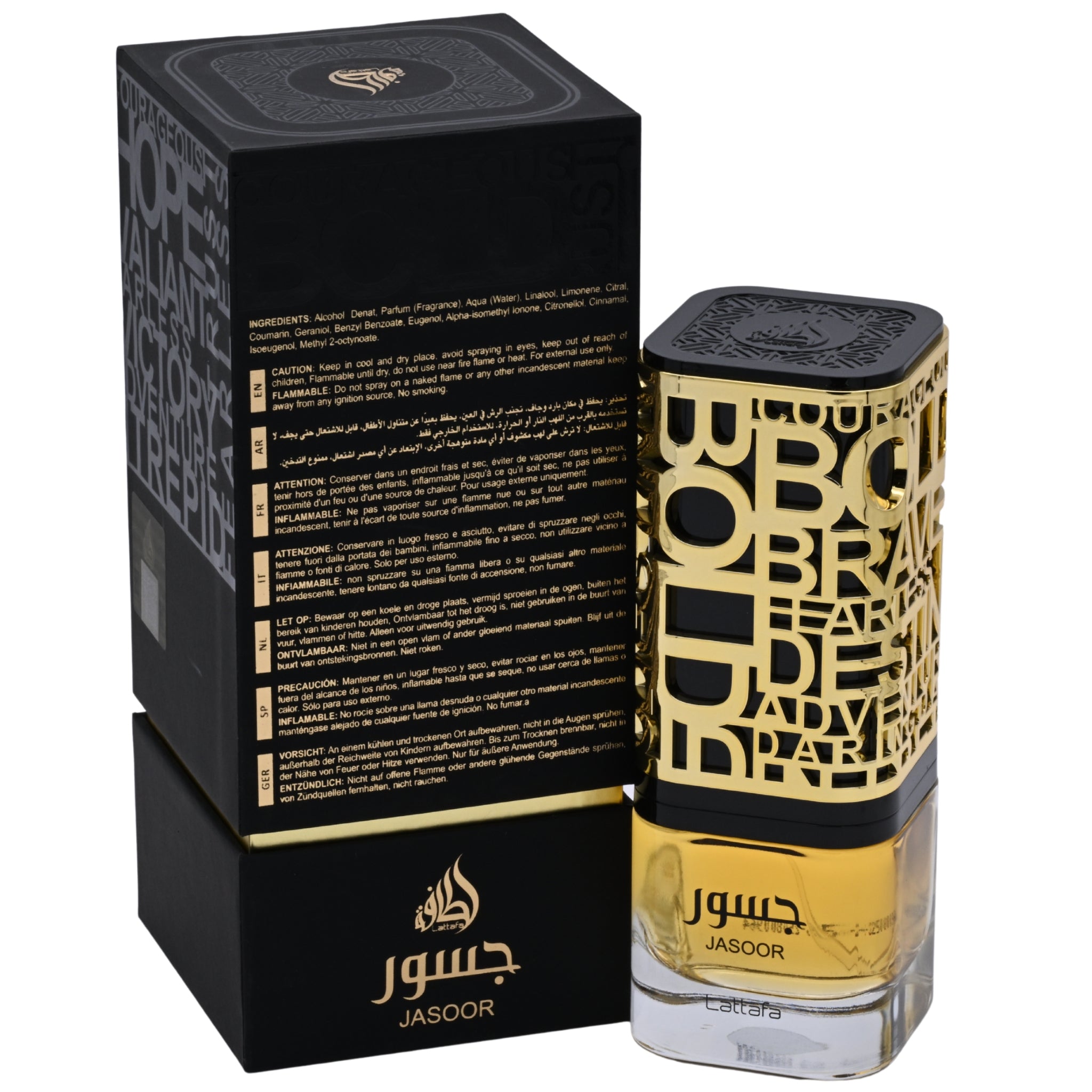 Jasoor by Lattafa cologne for men EDP 3.3 / 3.4 oz New in Box