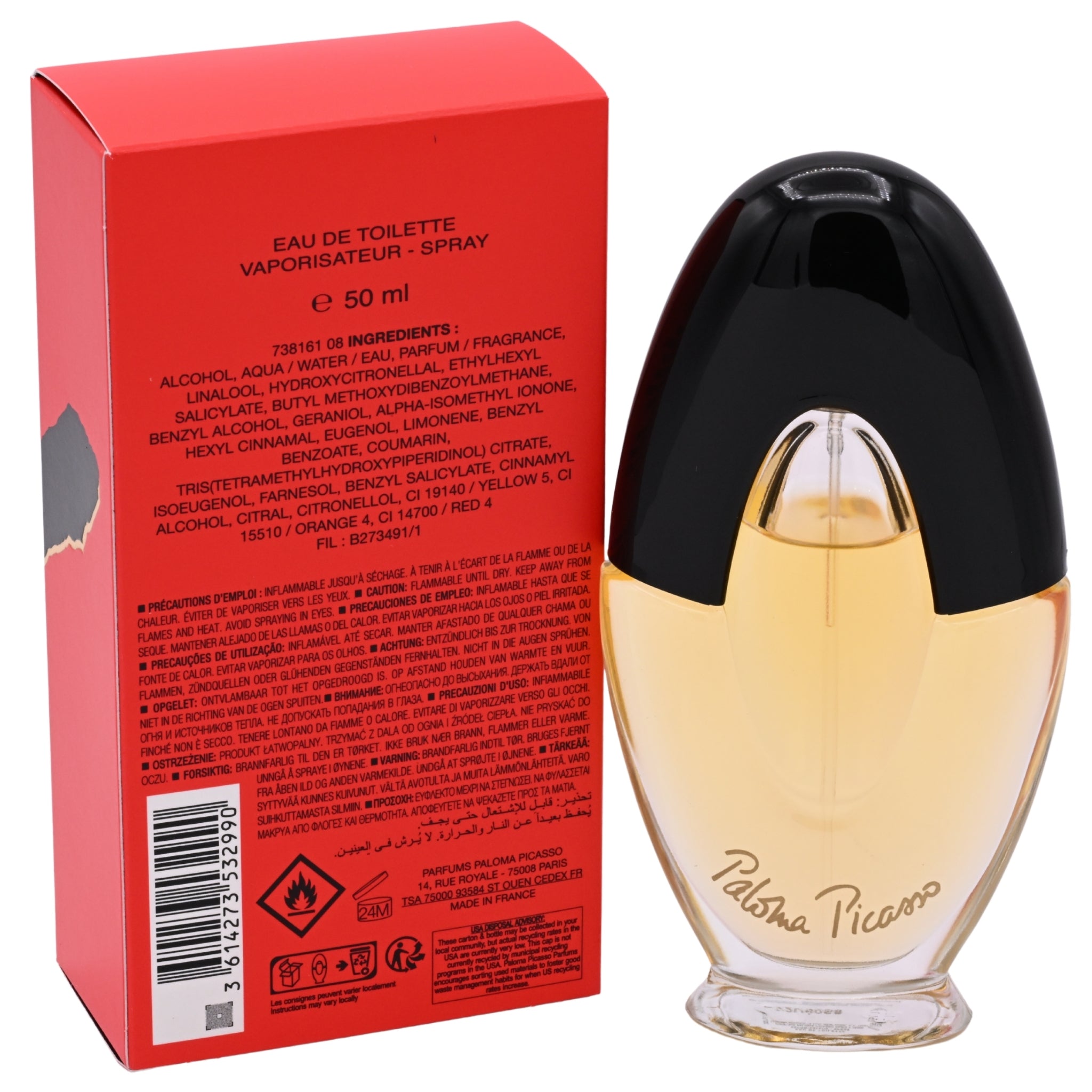 Paloma Picasso EDT Spray Women 1.7 oz 50ml New Box