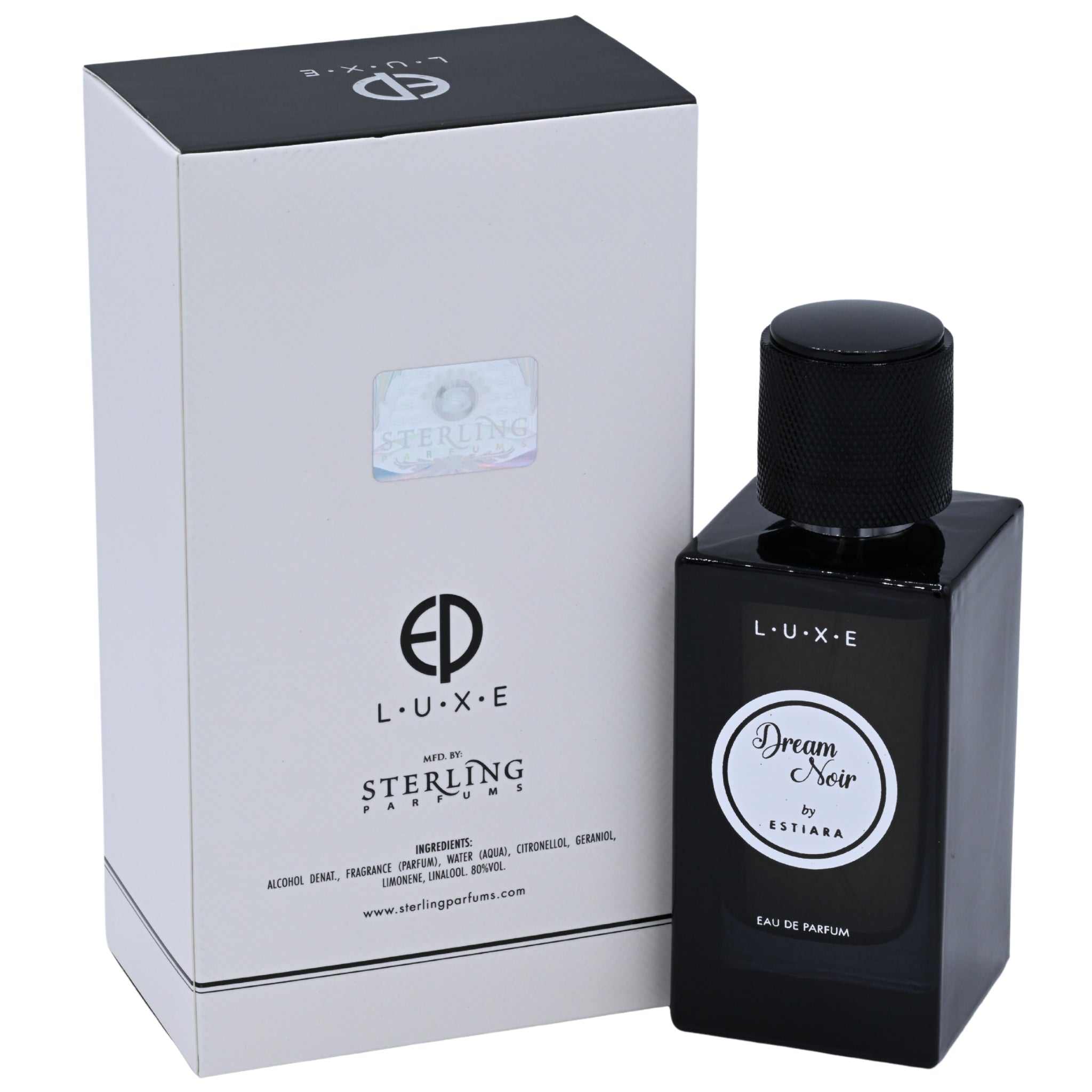 Estiara Luxe Dream Noir EDP Spray, Unisex, 3.4 oz 100ml New Box
