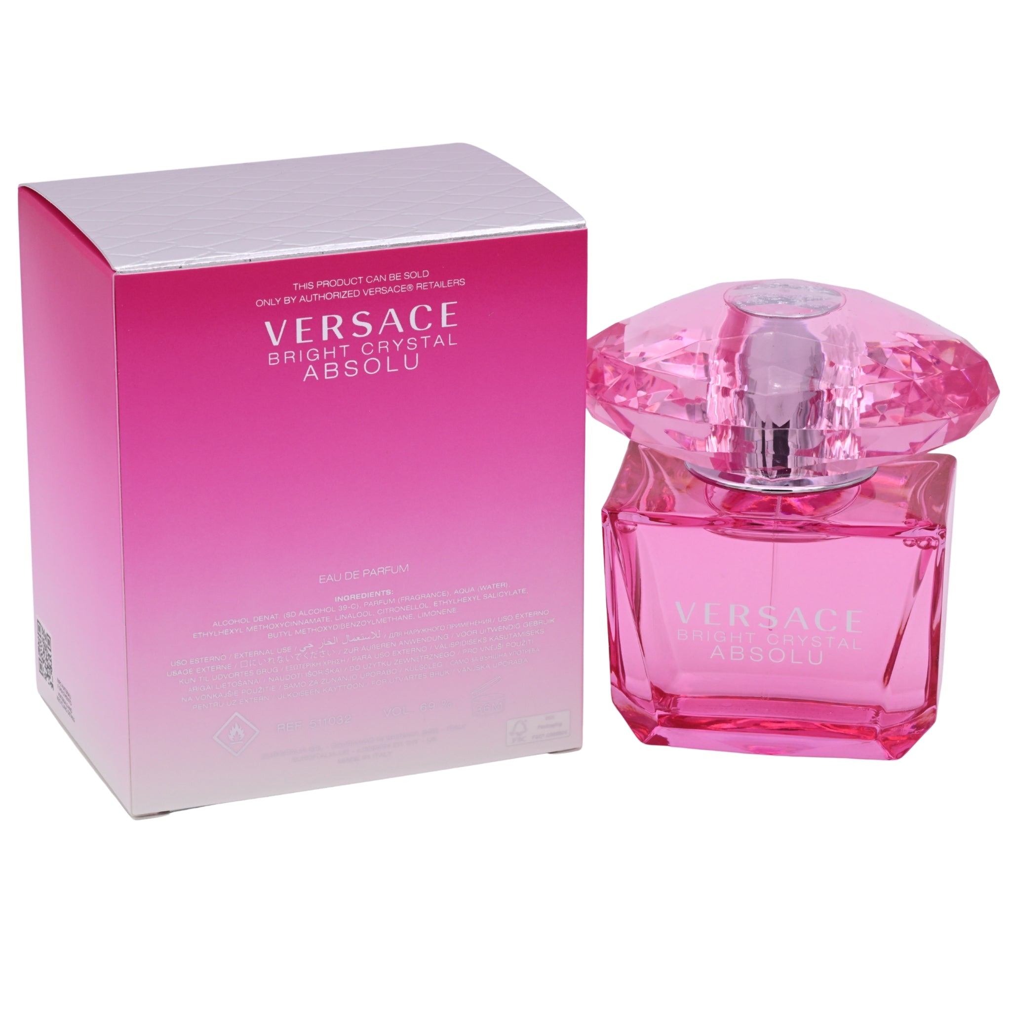 Versace Bright Crystal Absolu by Versace perfume for her EDP 3.0 oz New in Box