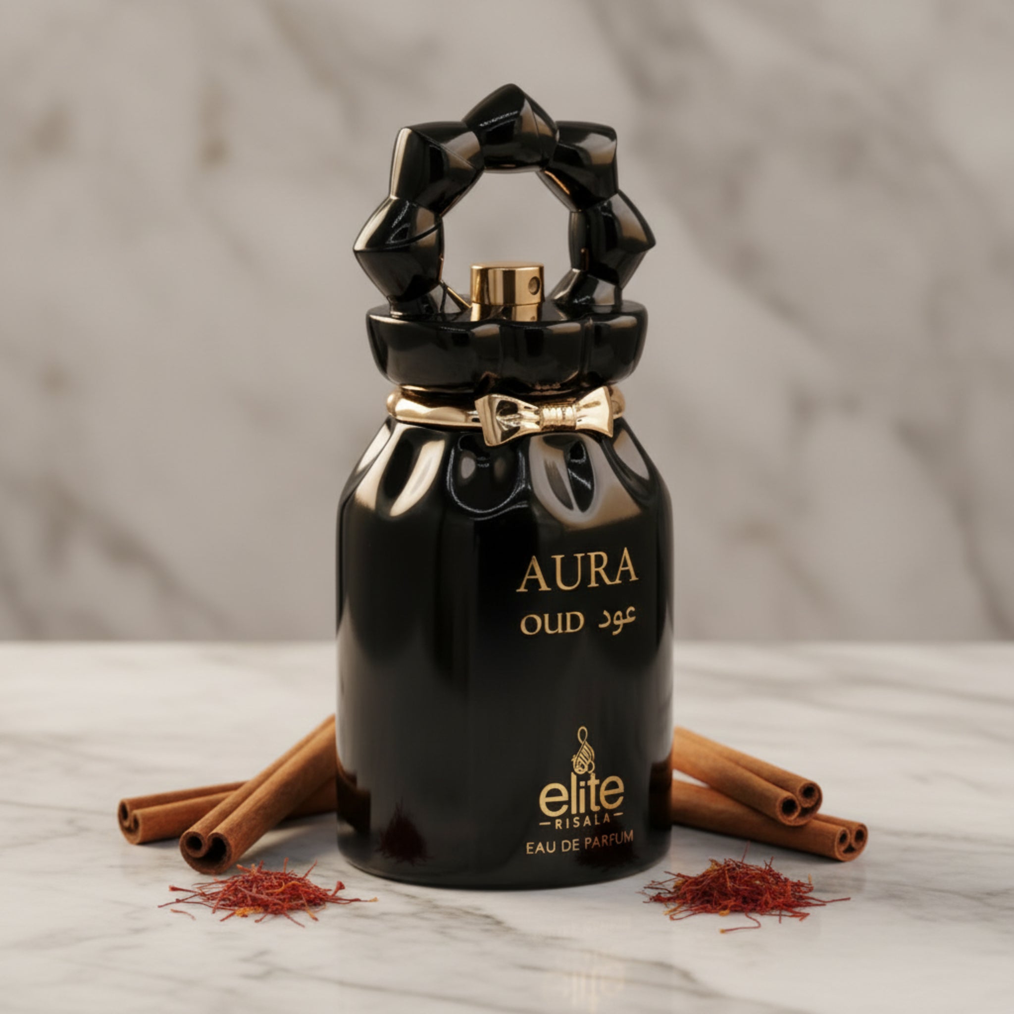 Risala Elite Aura Oud EDP Unisex Spray 3.4 oz 100ml, New Box