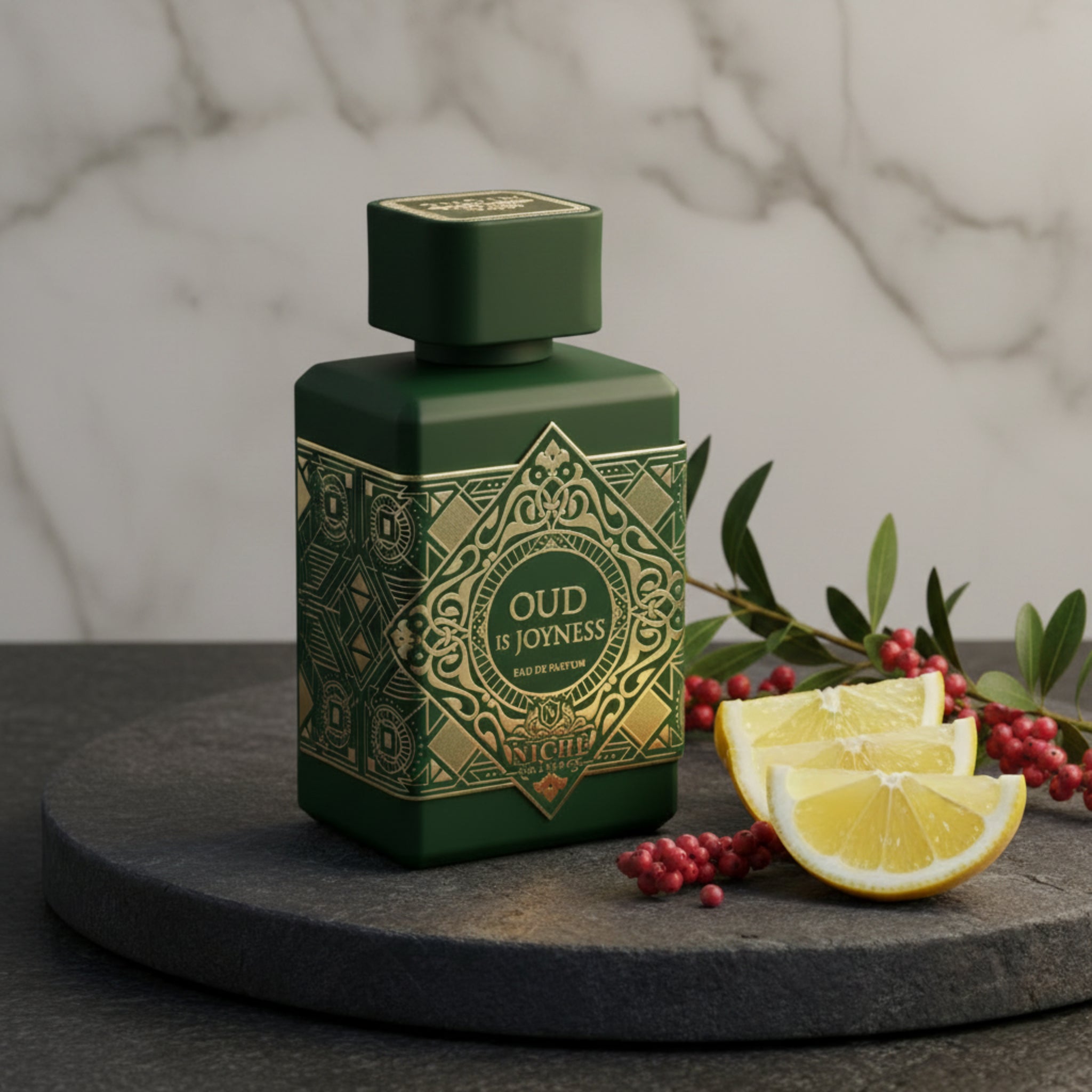 Khalis Oud Is Joyness Niche Collection Eau de Parfum Spray for Men 3.4 fl oz